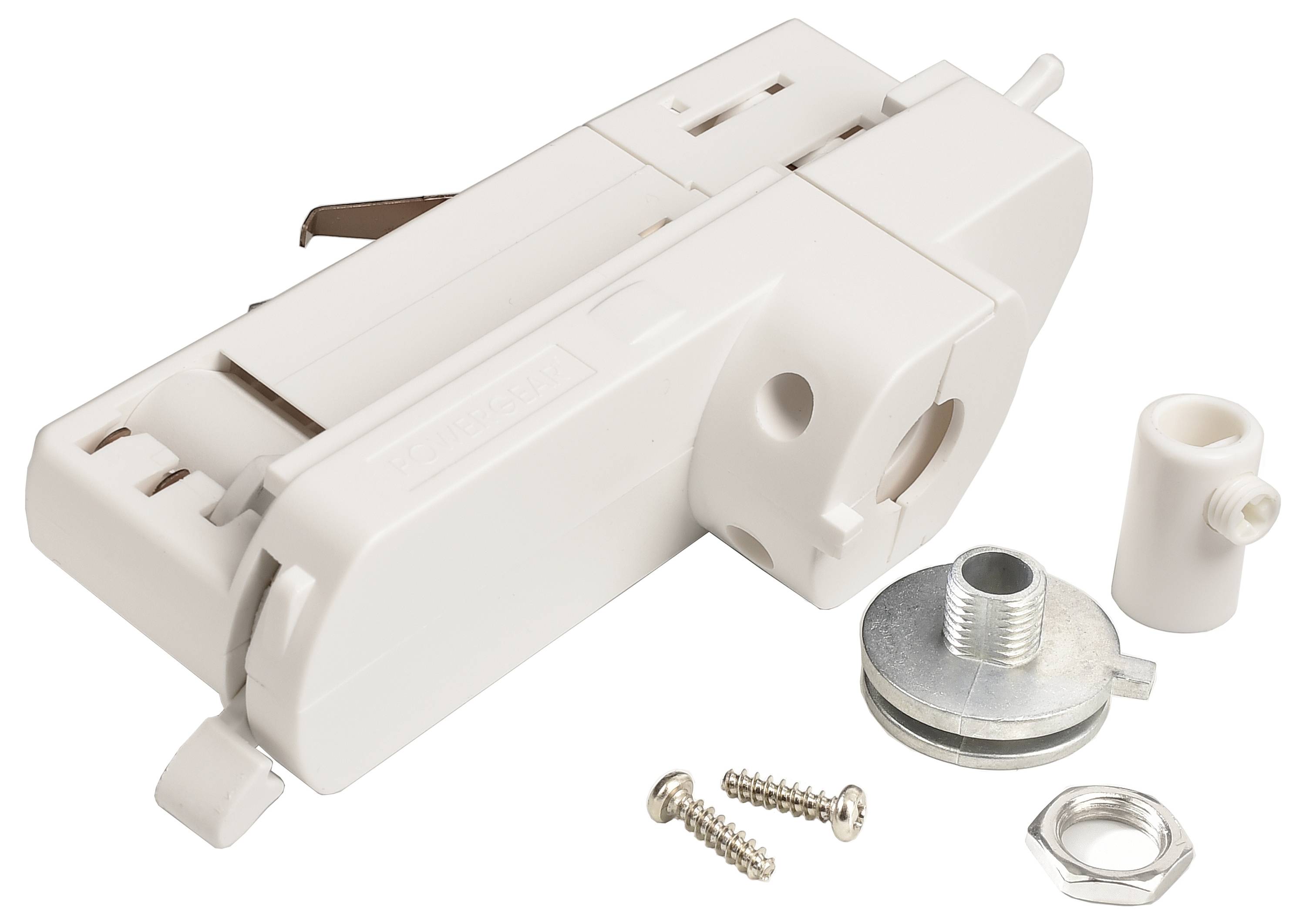 Deko Light 710539 D Line DALI Hochvolt-Schienensystem-Komponente Leuchtenadapter Verkehrsweiß (RAL 9016)