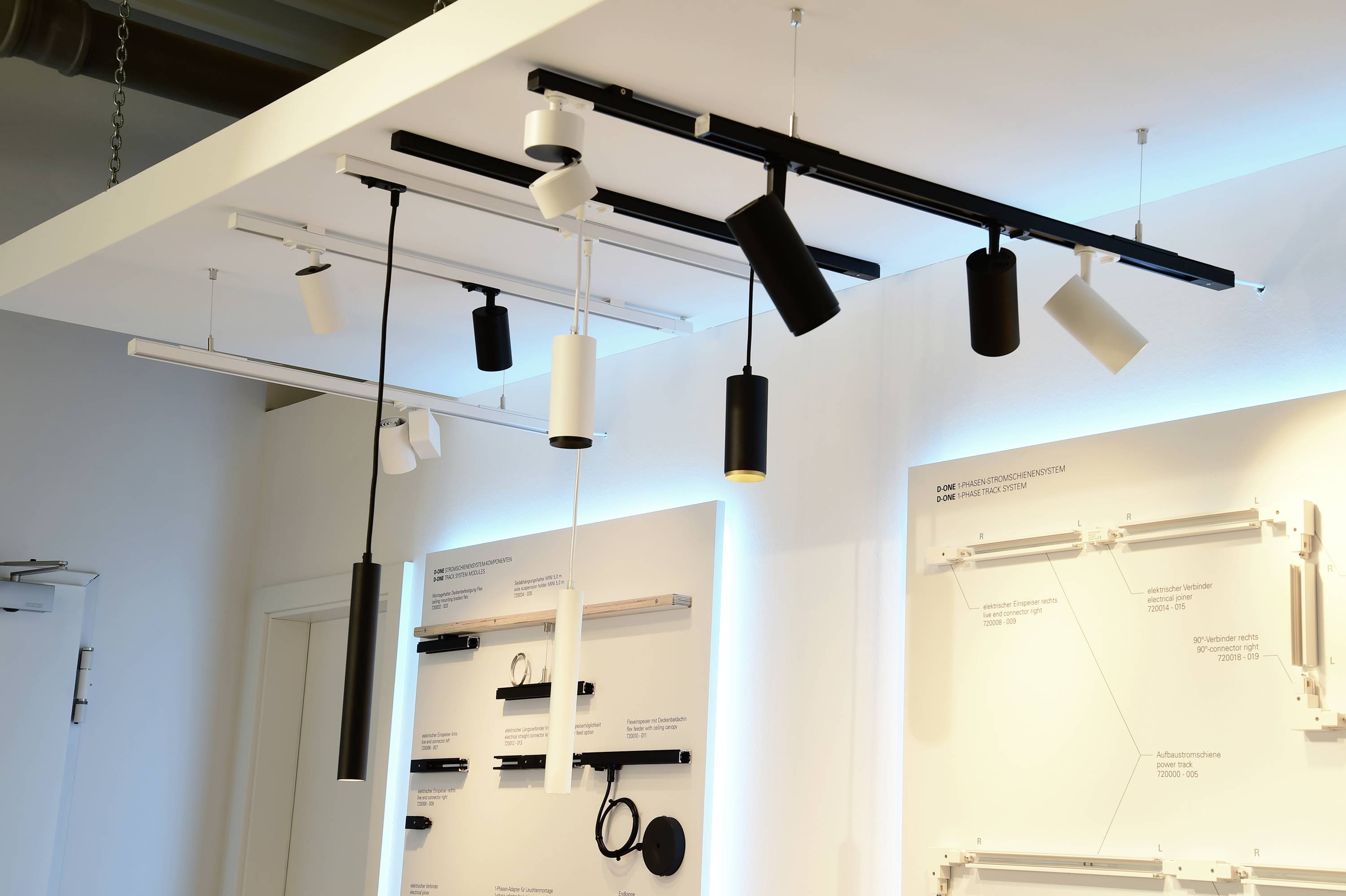 Deko Light 720000 D One Hochvolt-Schienensystem-Komponente Stromschiene Weiß