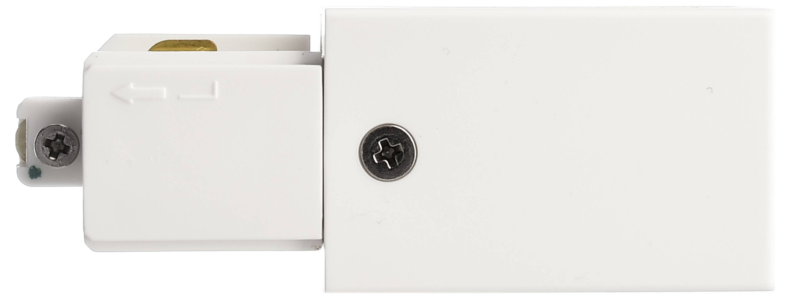 Deko Light 720006 D One Hochvolt-Schienensystem-Komponente Einspeiser Weiß