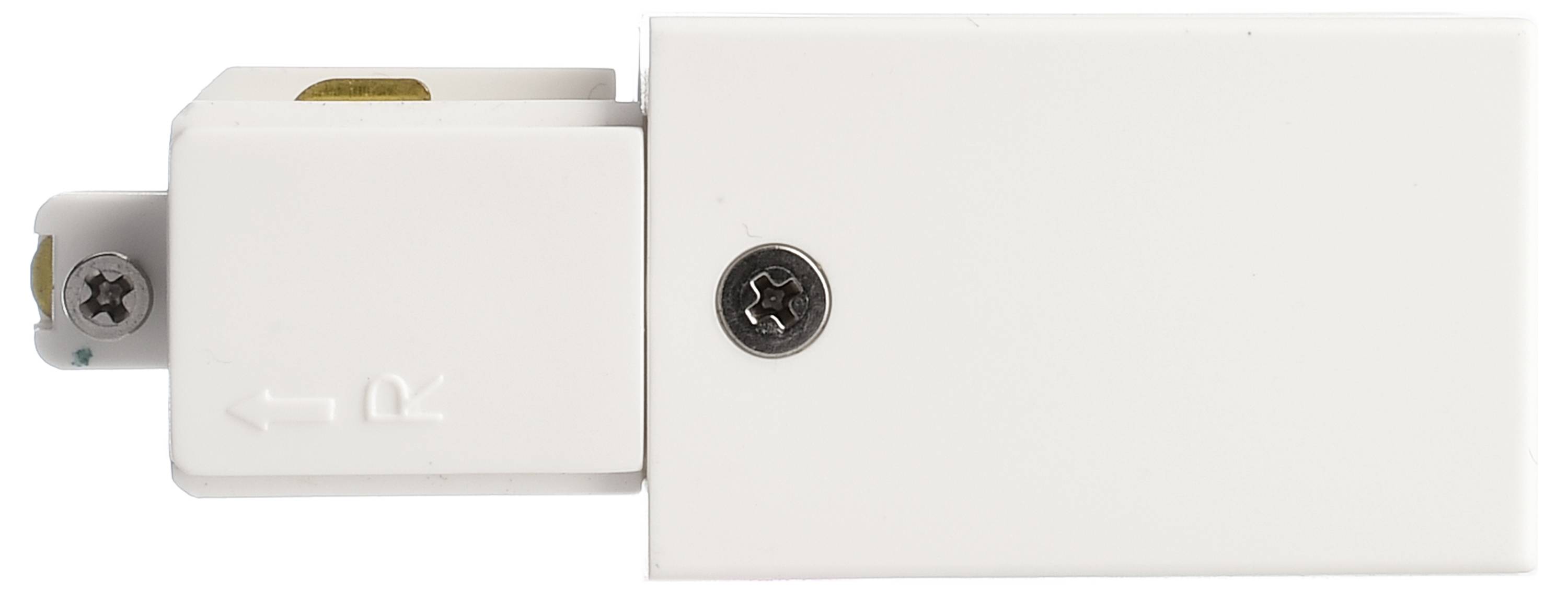 Deko Light 720008 D One Hochvolt-Schienensystem-Komponente Einspeiser Weiß