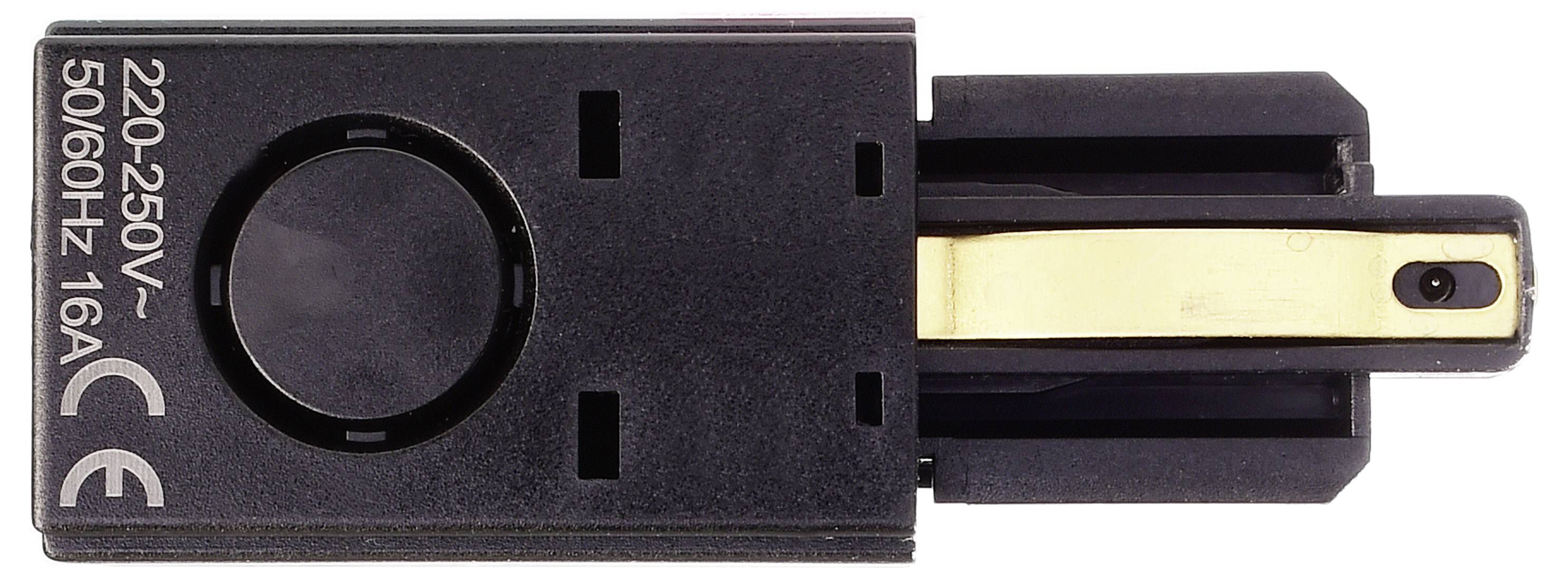 Deko Light 720009 D One Hochvolt-Schienensystem-Komponente Einspeiser Schwarz