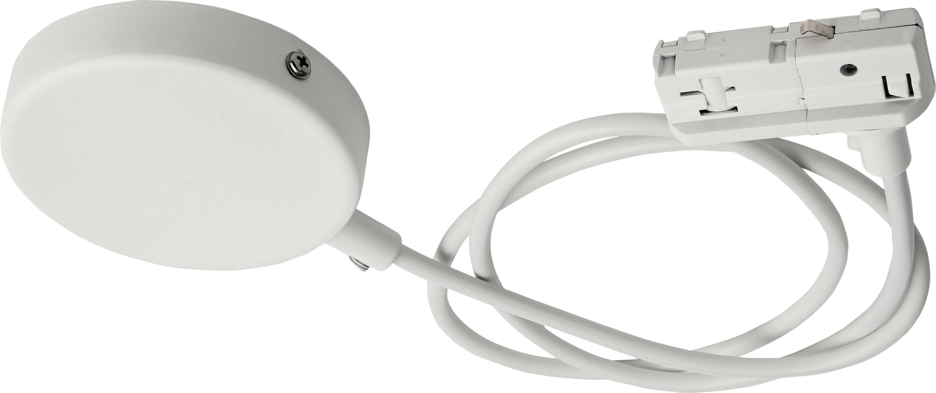 Deko Light 720010 D One Hochvolt-Schienensystem-Komponente Einspeiser Weiß