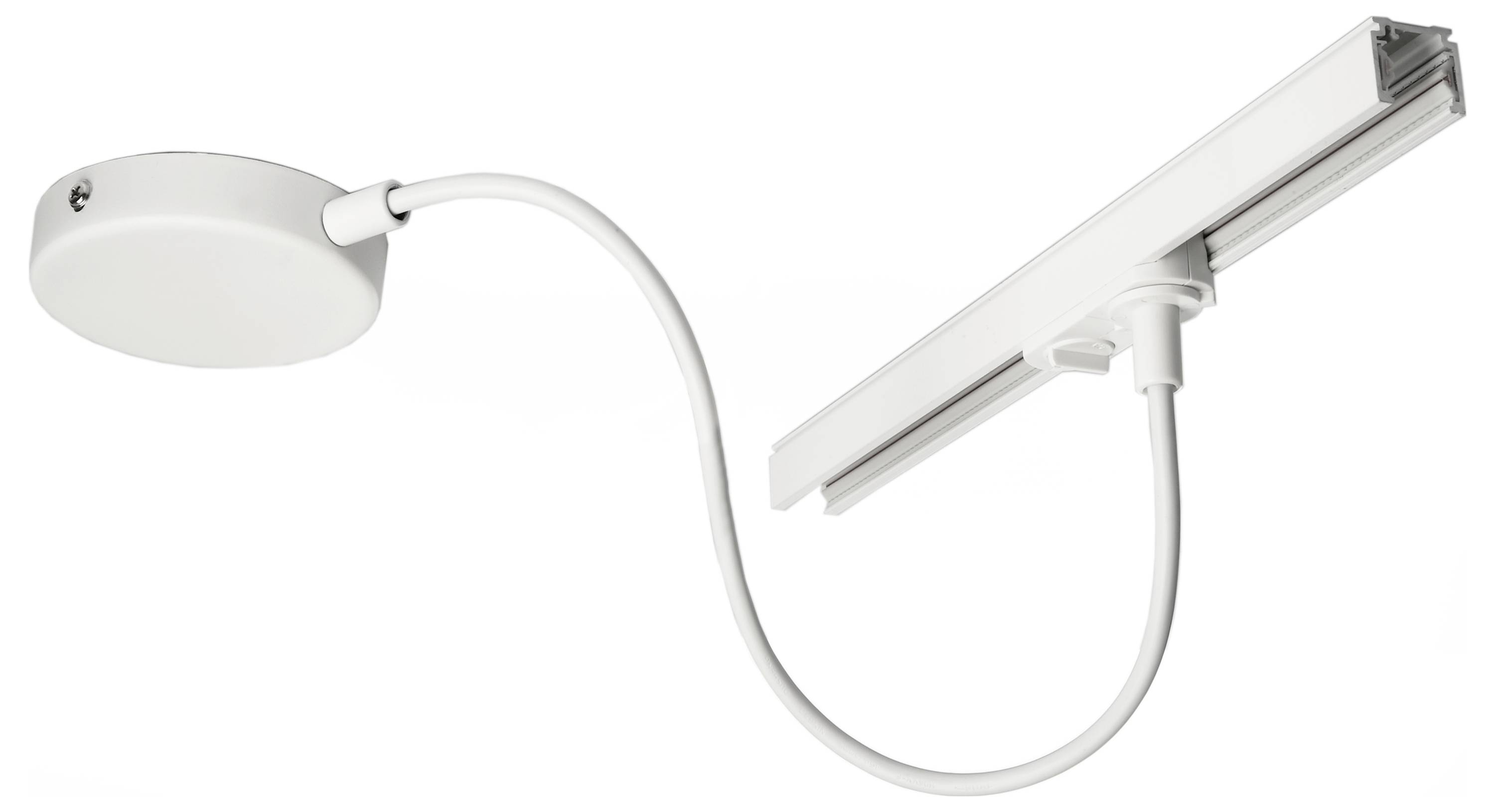 Deko Light 720010 D One Hochvolt-Schienensystem-Komponente Einspeiser Weiß