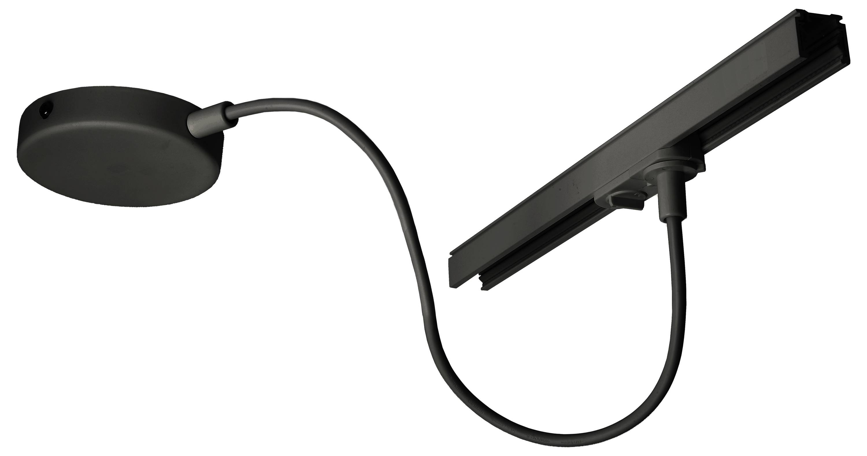 Deko Light 720011 D One Hochvolt-Schienensystem-Komponente Einspeiser Schwarz