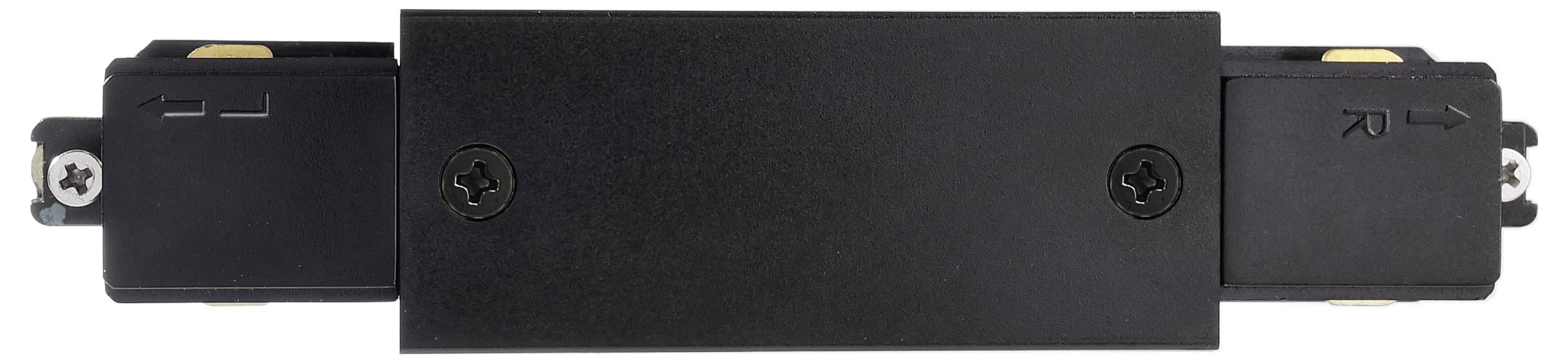 Deko Light 720013 D One Hochvolt-Schienensystem-Komponente Längsverbinder Schwarz