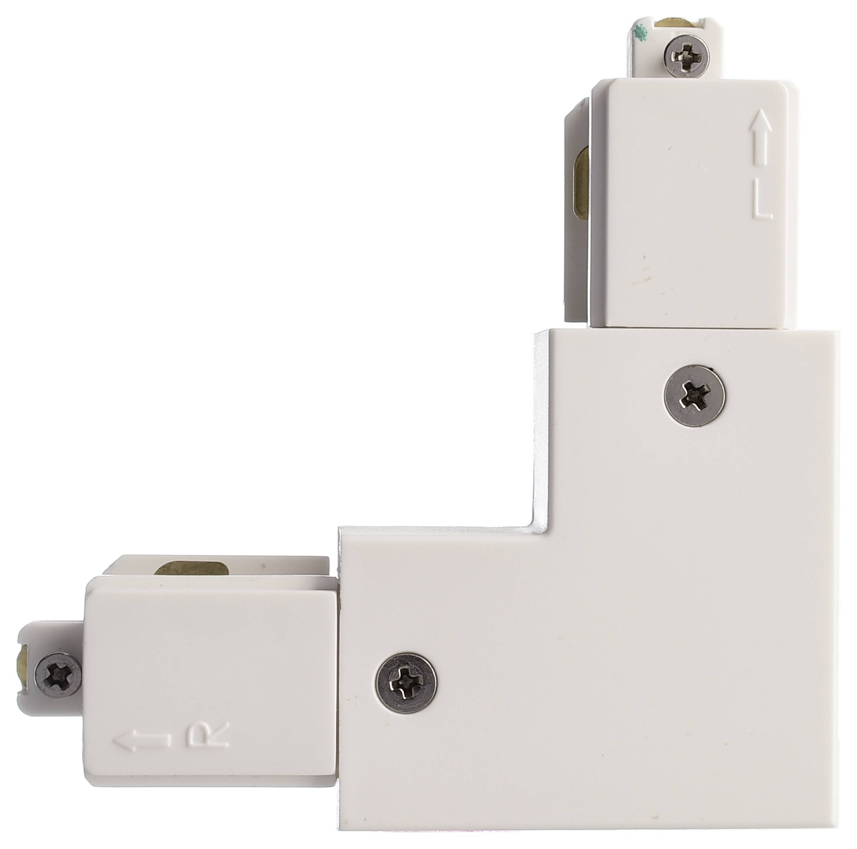 Deko Light 720016 D One Hochvolt-Schienensystem-Komponente Winkelverbinder Weiß