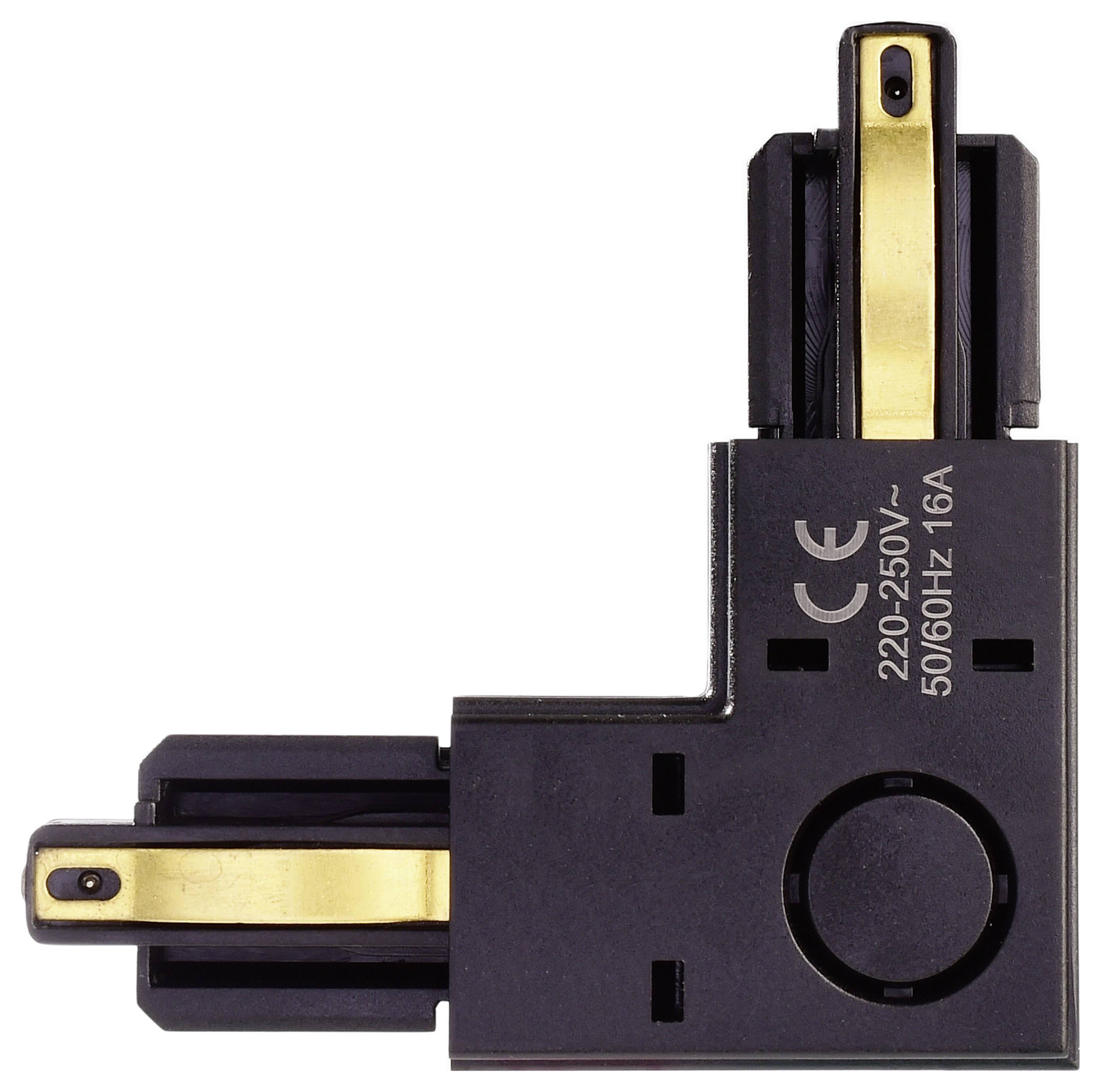 Deko Light 720017 D One Hochvolt-Schienensystem-Komponente Winkelverbinder Schwarz