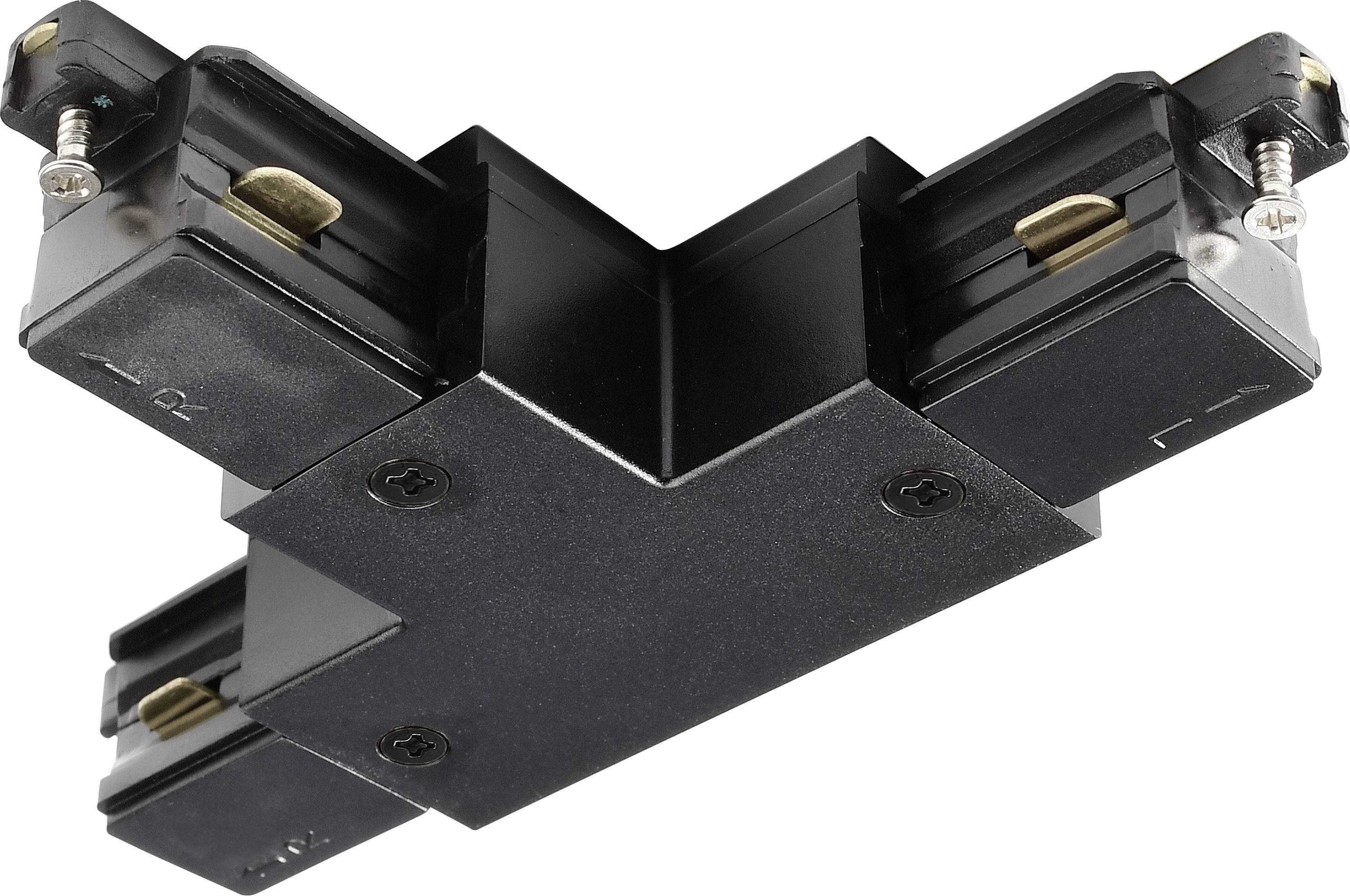 Deko Light 720021 D One Hochvolt-Schienensystem-Komponente T-Verbinder Schwarz