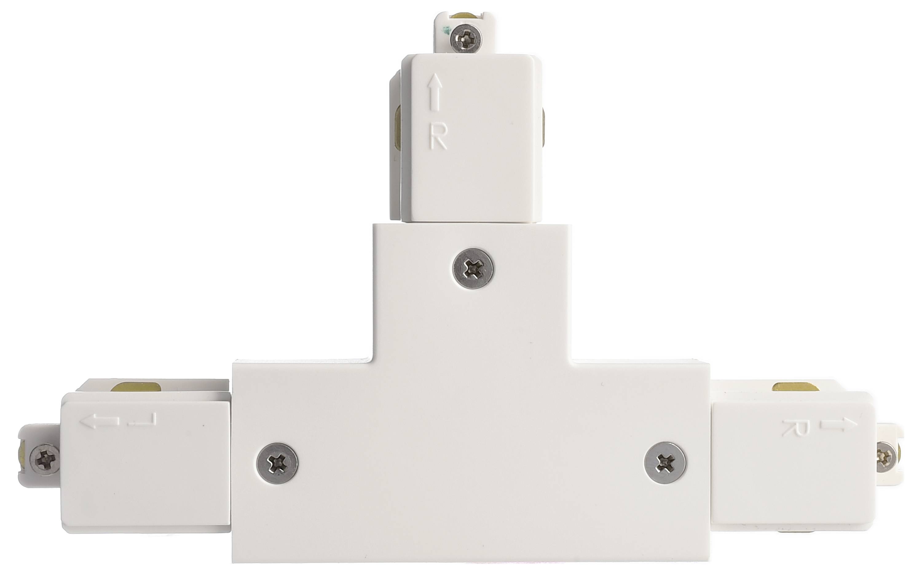Deko Light 720022 D One Hochvolt-Schienensystem-Komponente T-Verbinder Weiß