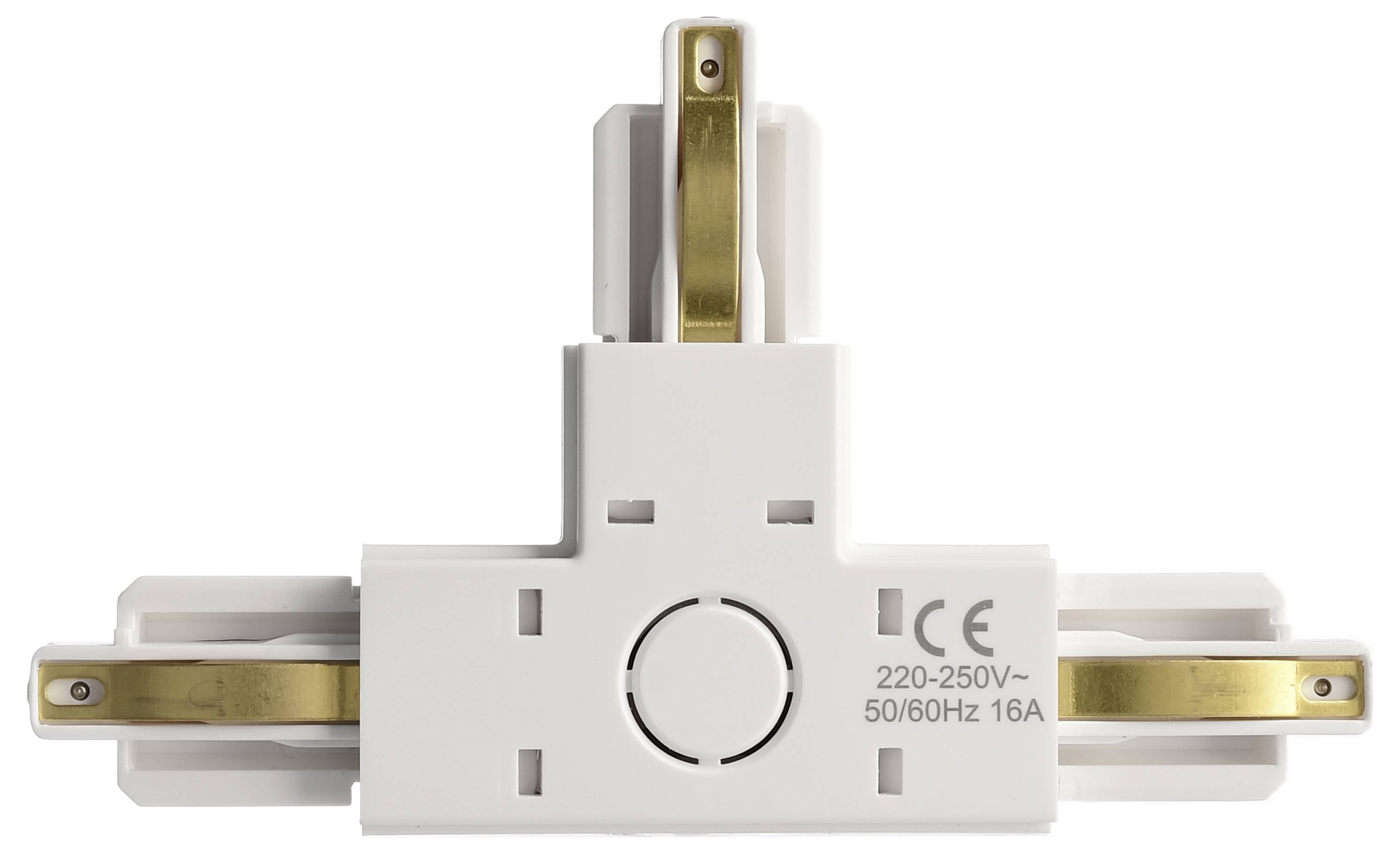 Deko Light 720022 D One Hochvolt-Schienensystem-Komponente T-Verbinder Weiß