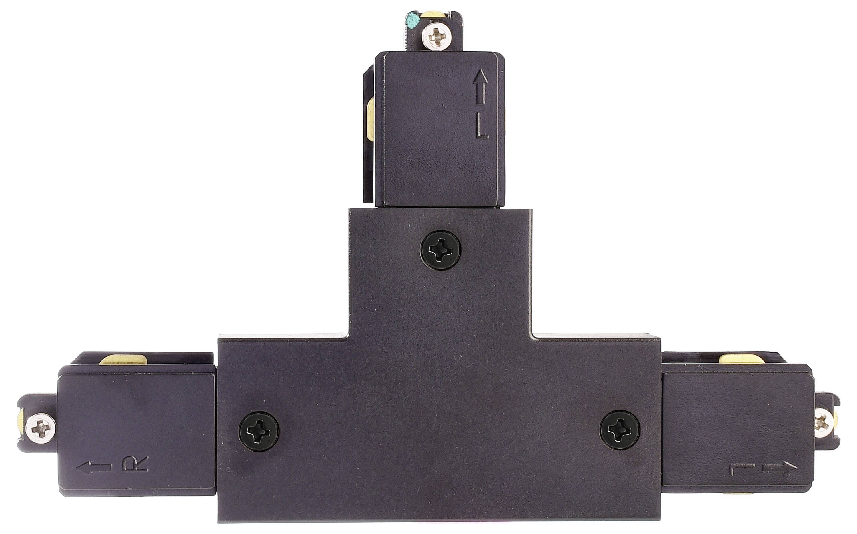 Deko Light 720025 D One Hochvolt-Schienensystem-Komponente T-Verbinder Schwarz