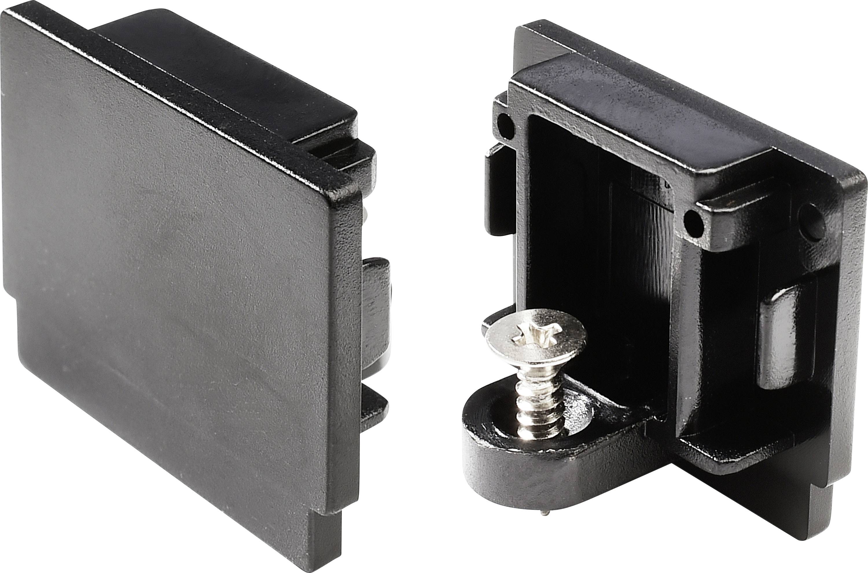 Deko Light 720031 D One Hochvolt-Schienensystem-Komponente Endkappe Schwarz