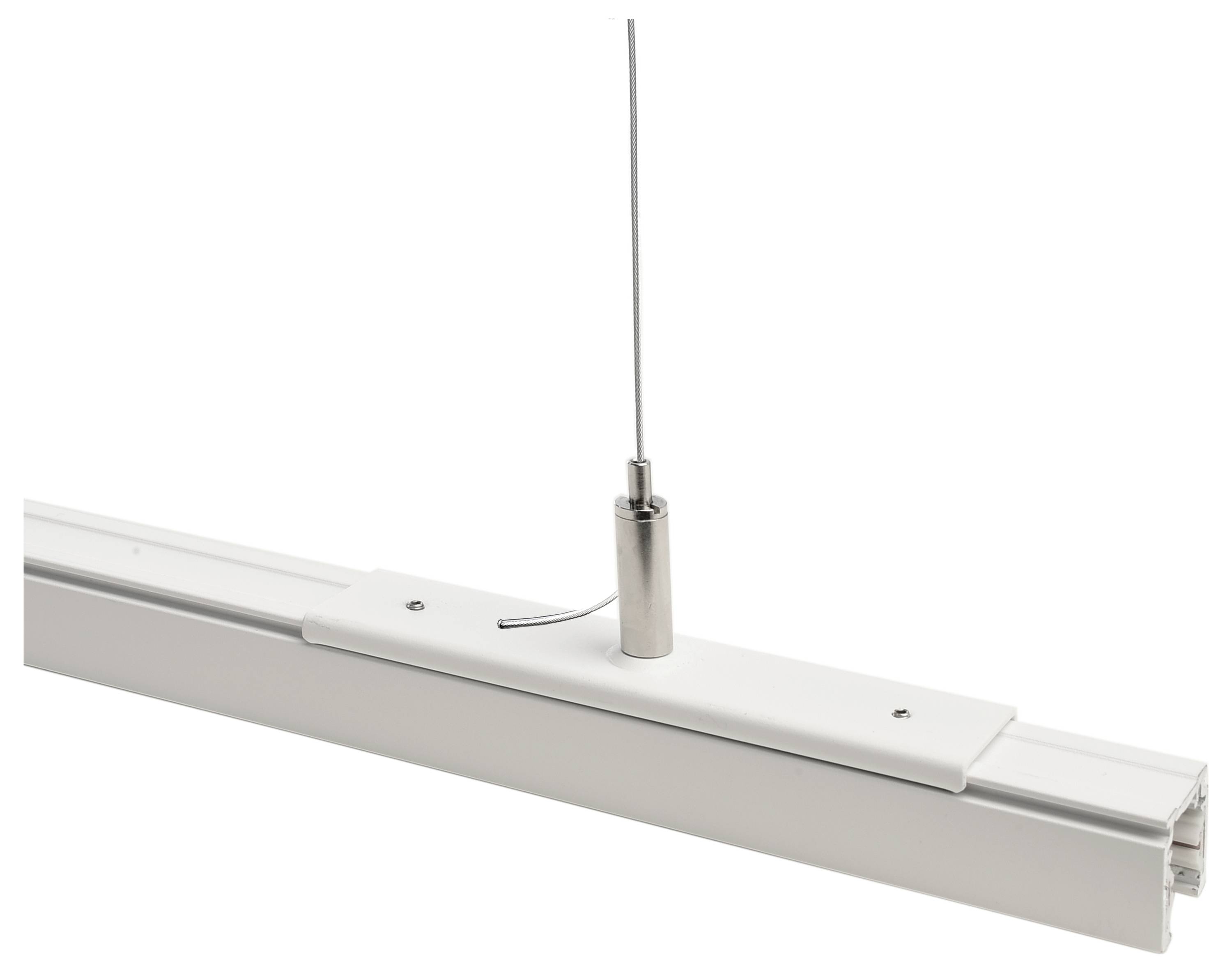 Deko Light 720034 D One Hochvolt-Schienensystem-Komponente Seilabhängung Weiß