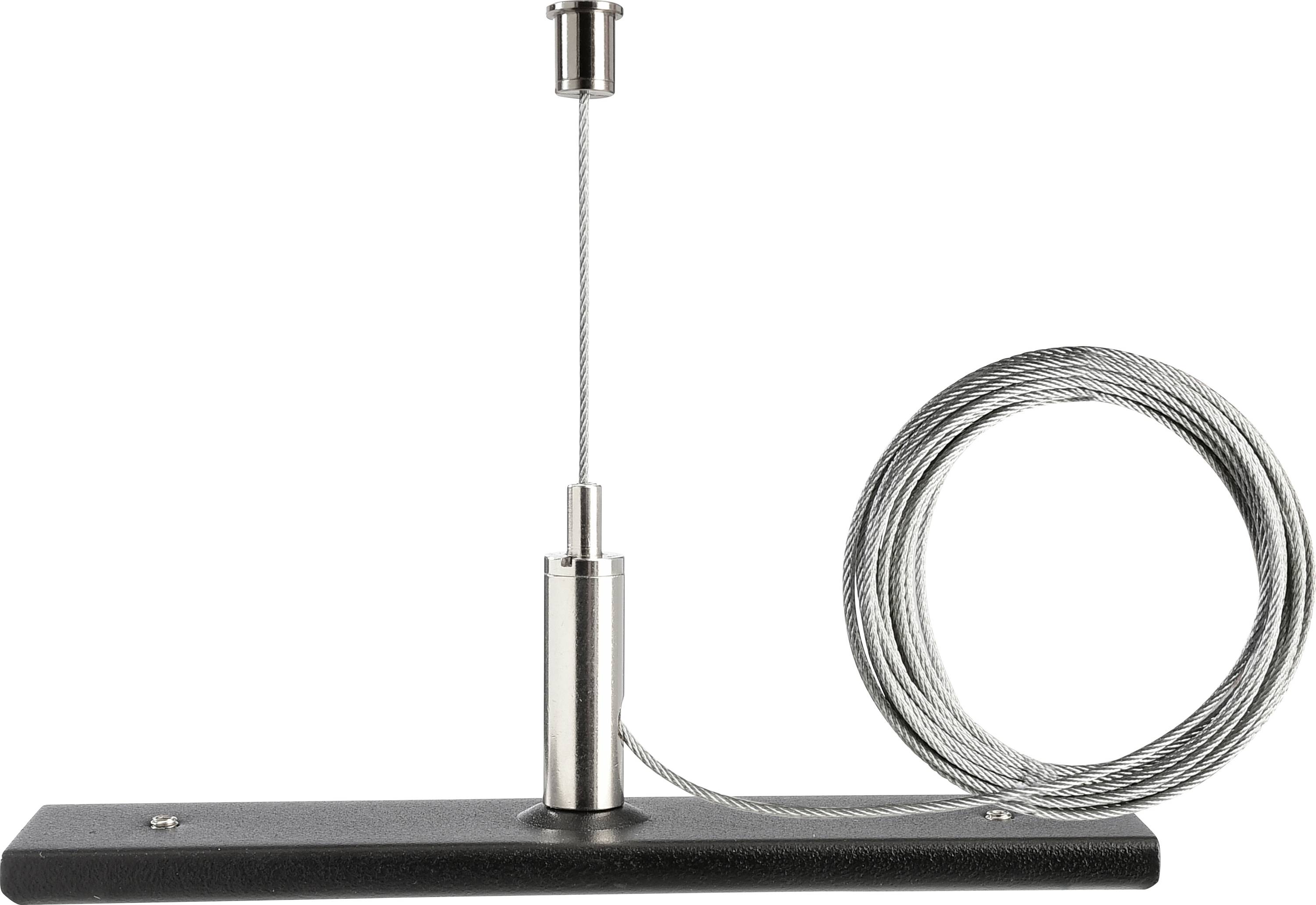 Deko Light 720035 D One Hochvolt-Schienensystem-Komponente Seilabhängung Schwarz