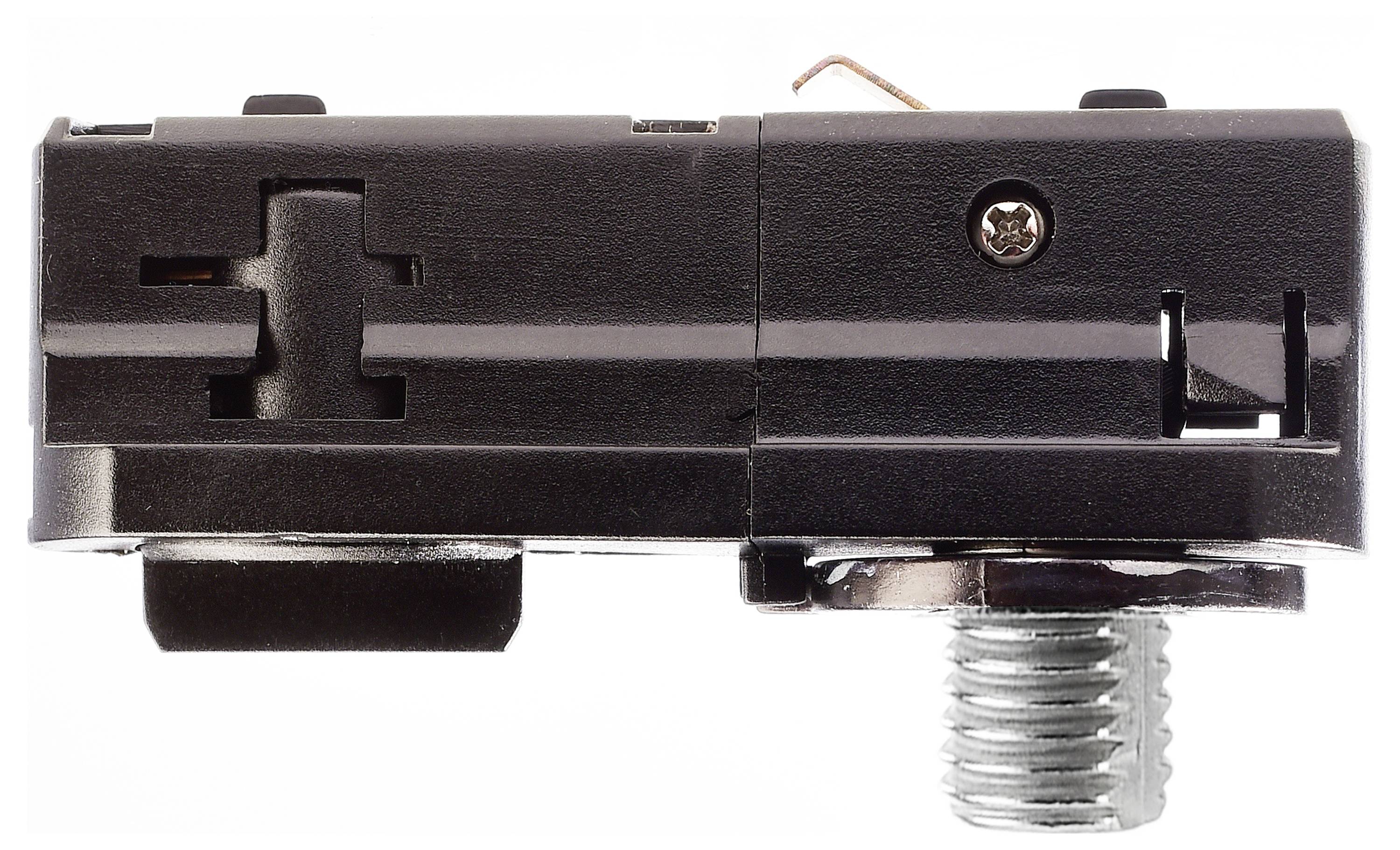 Deko Light 720037 D One Hochvolt-Schienensystem-Komponente Leuchtenadapter Schwarz