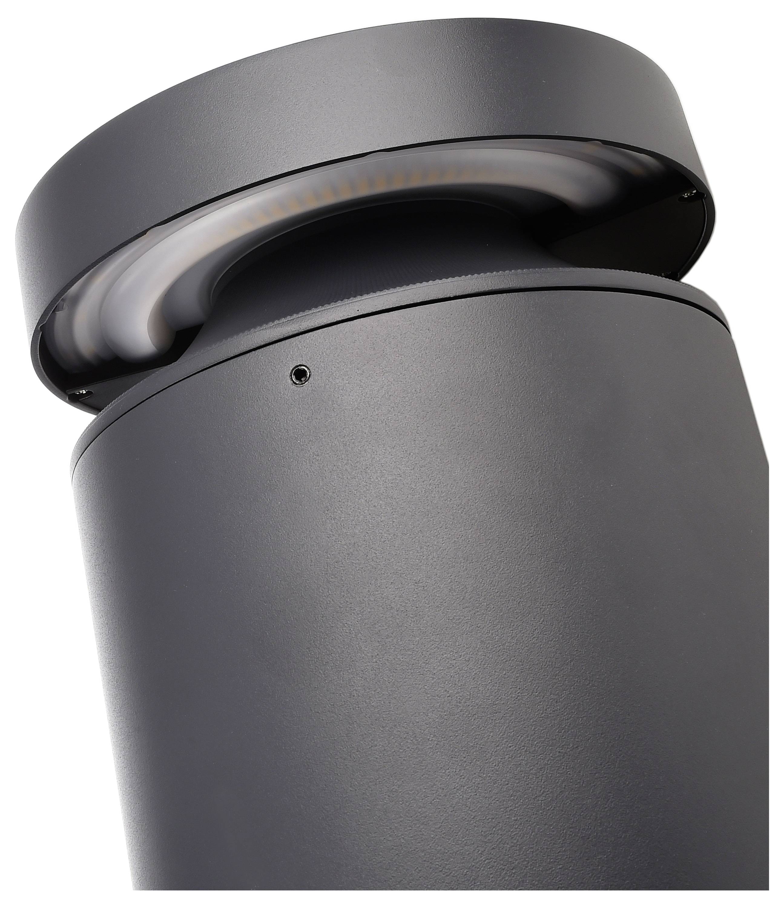 Deko Light 730492 Faro 25 LED-Pollerleuchte LED LED fest eingebaut 24W Dunkelgrau