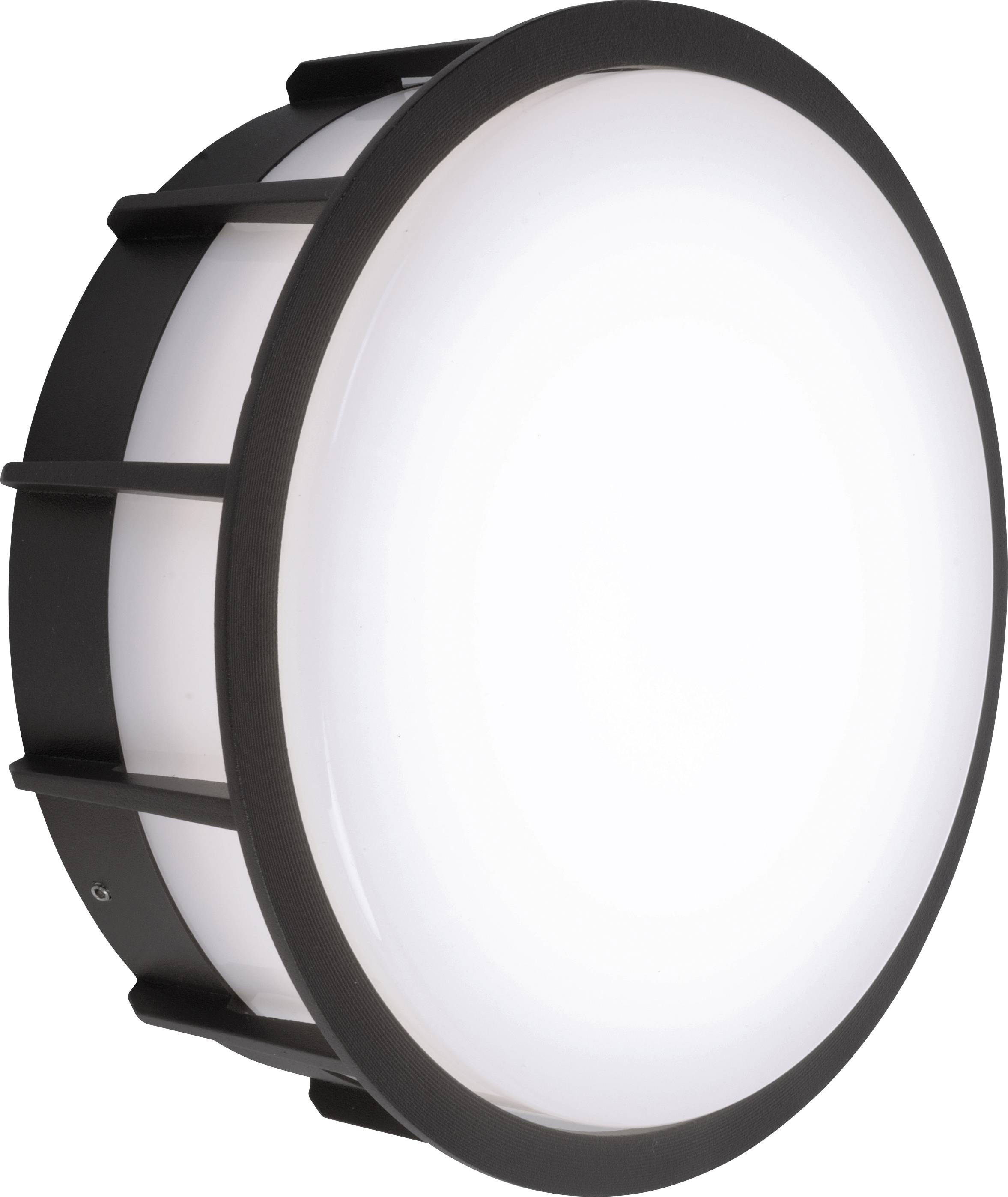 Deko Light Meissa 731058 LED-Wandleuchte LED fest eingebaut EEK: G (A - G) 6.8W LED Dunkelgrau