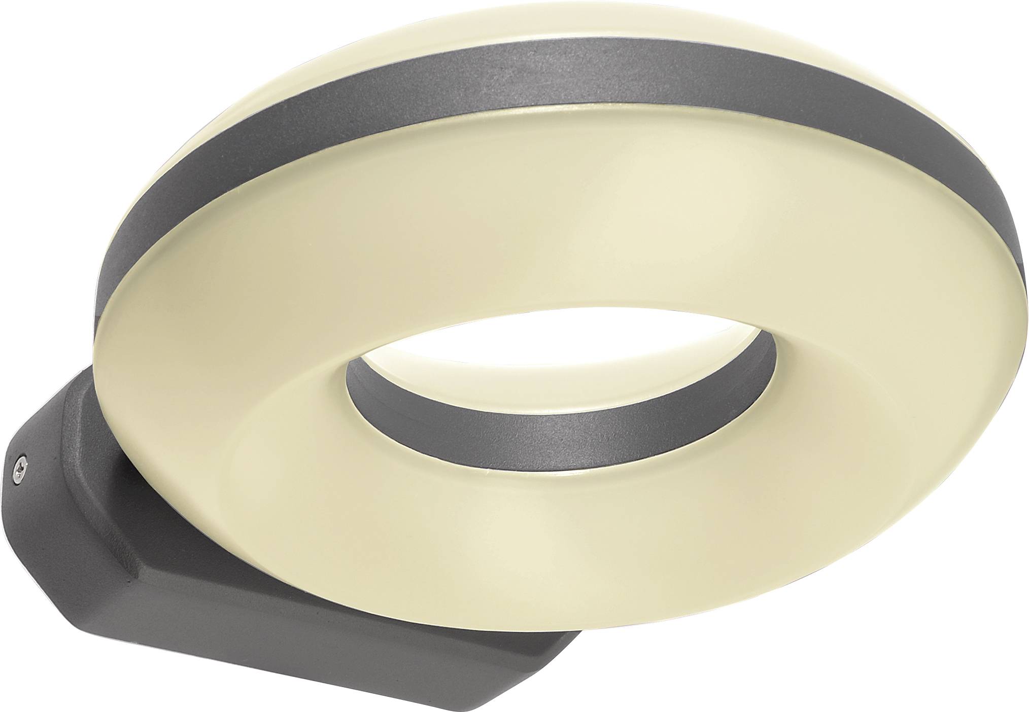 Deko Light Muscae 731081 LED-Wandleuchte LED fest eingebaut EEK: G (A - G) 13.1W LED Dunkelgrau