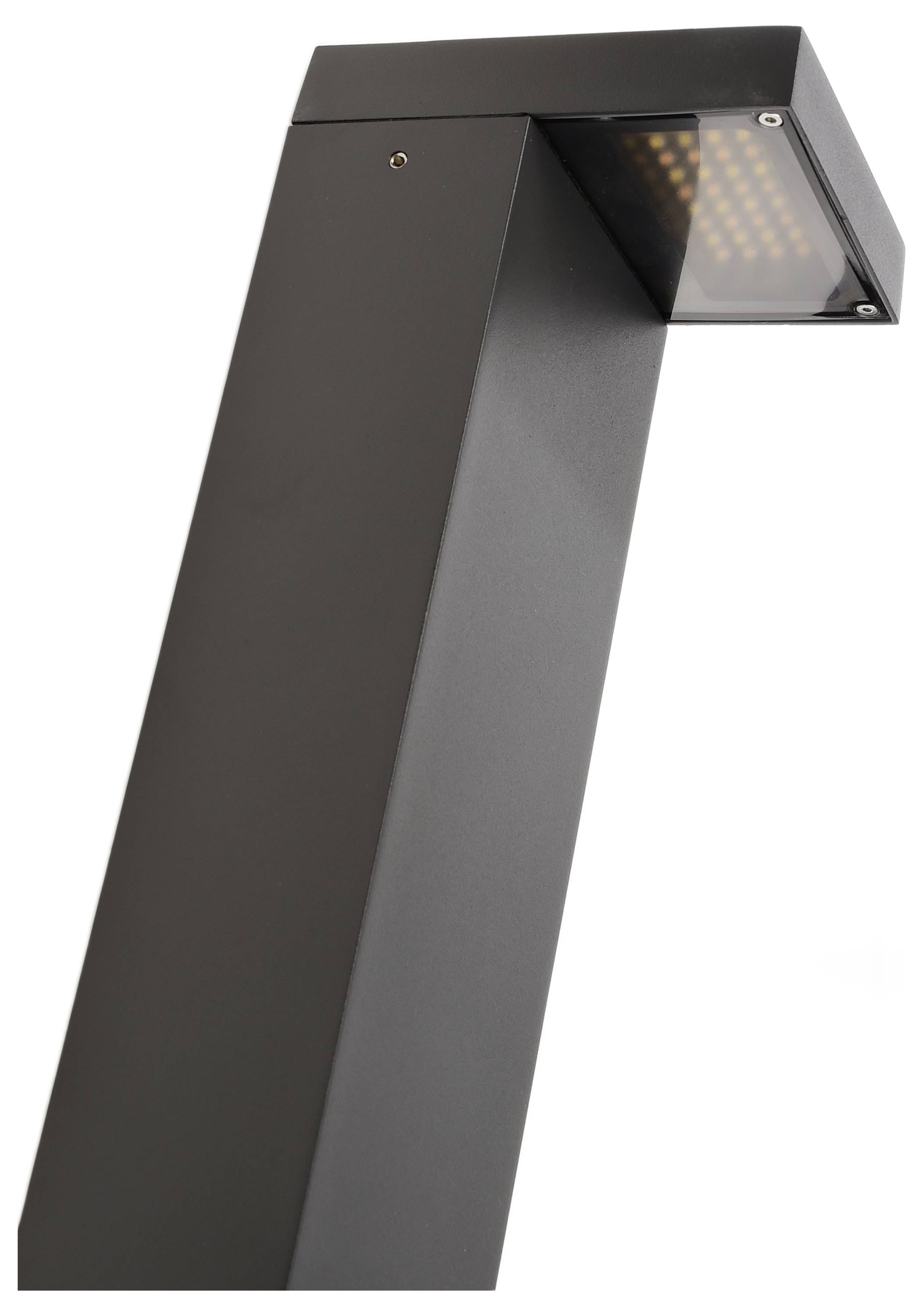 Deko Light 733070 Lerna 1000, 7,4 W, 3000/4000K, grau LED-Pollerleuchte LED LED fest eingebaut 7.4W Grau