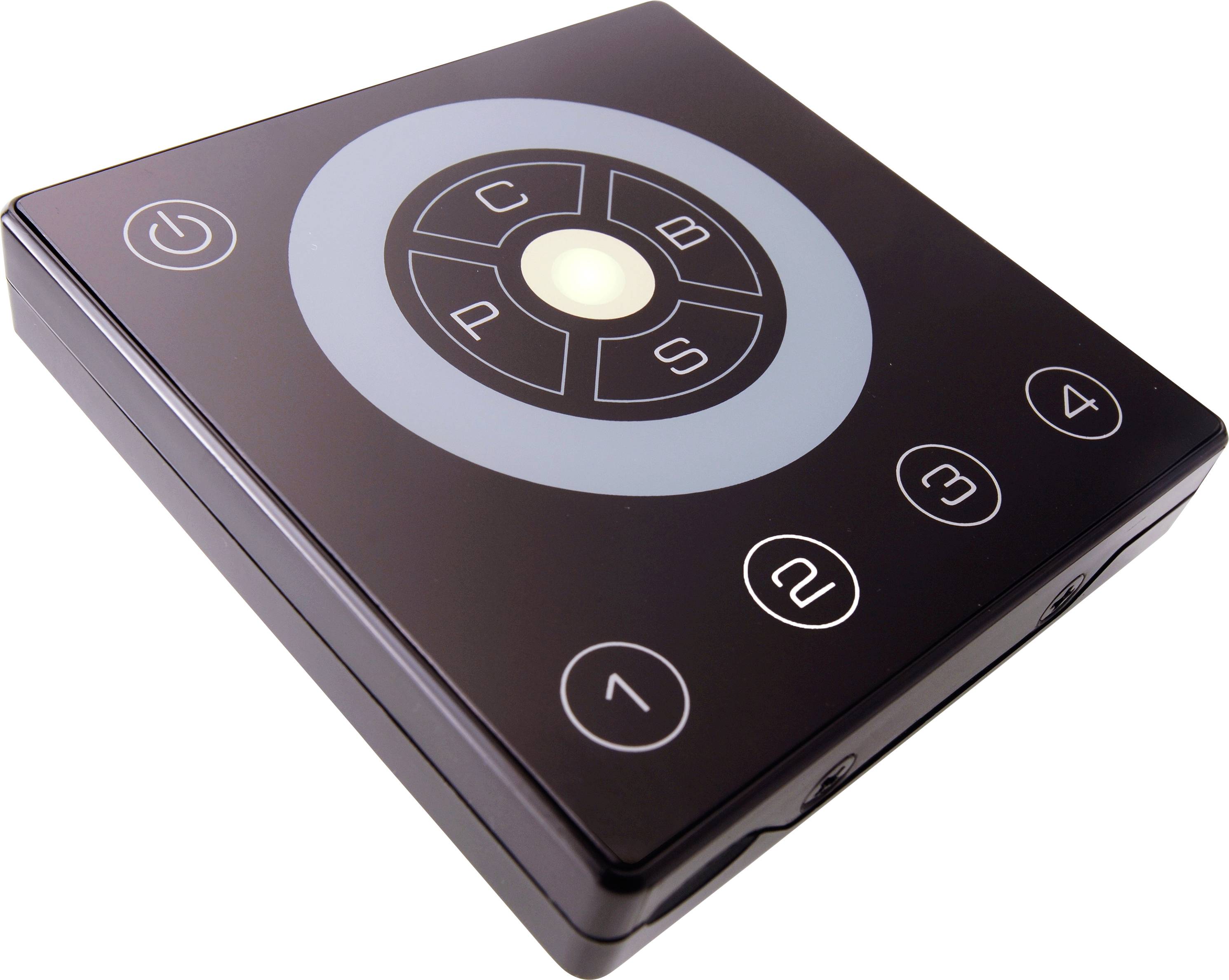 Deko Light DMX Wandcontroller Art-4 RGB/RGBW Wandsteuerung 86mm 86mm 15.3mm