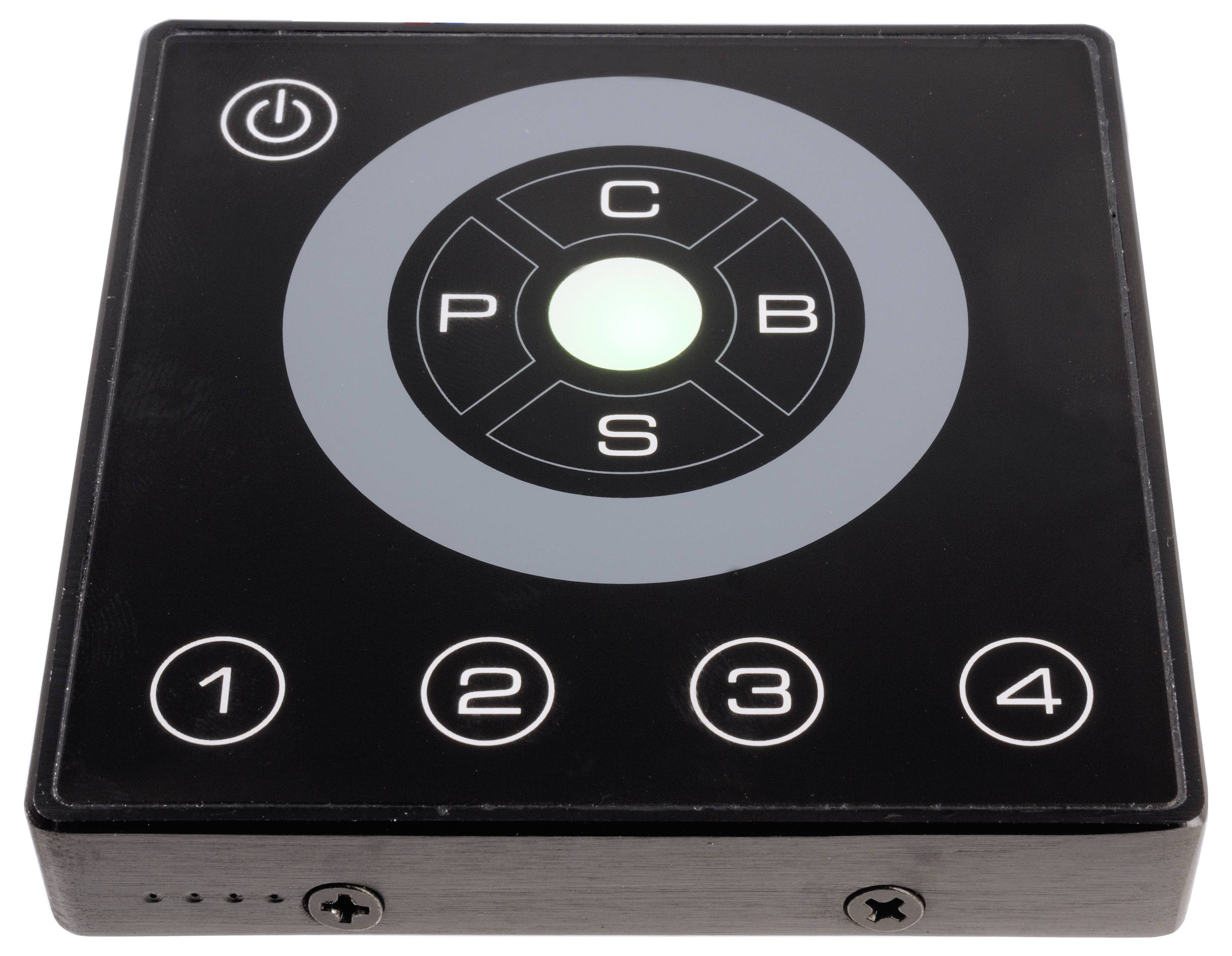 Deko Light DMX Wandcontroller Art-4 RGB/RGBW Wandsteuerung 86mm 86mm 15.3mm