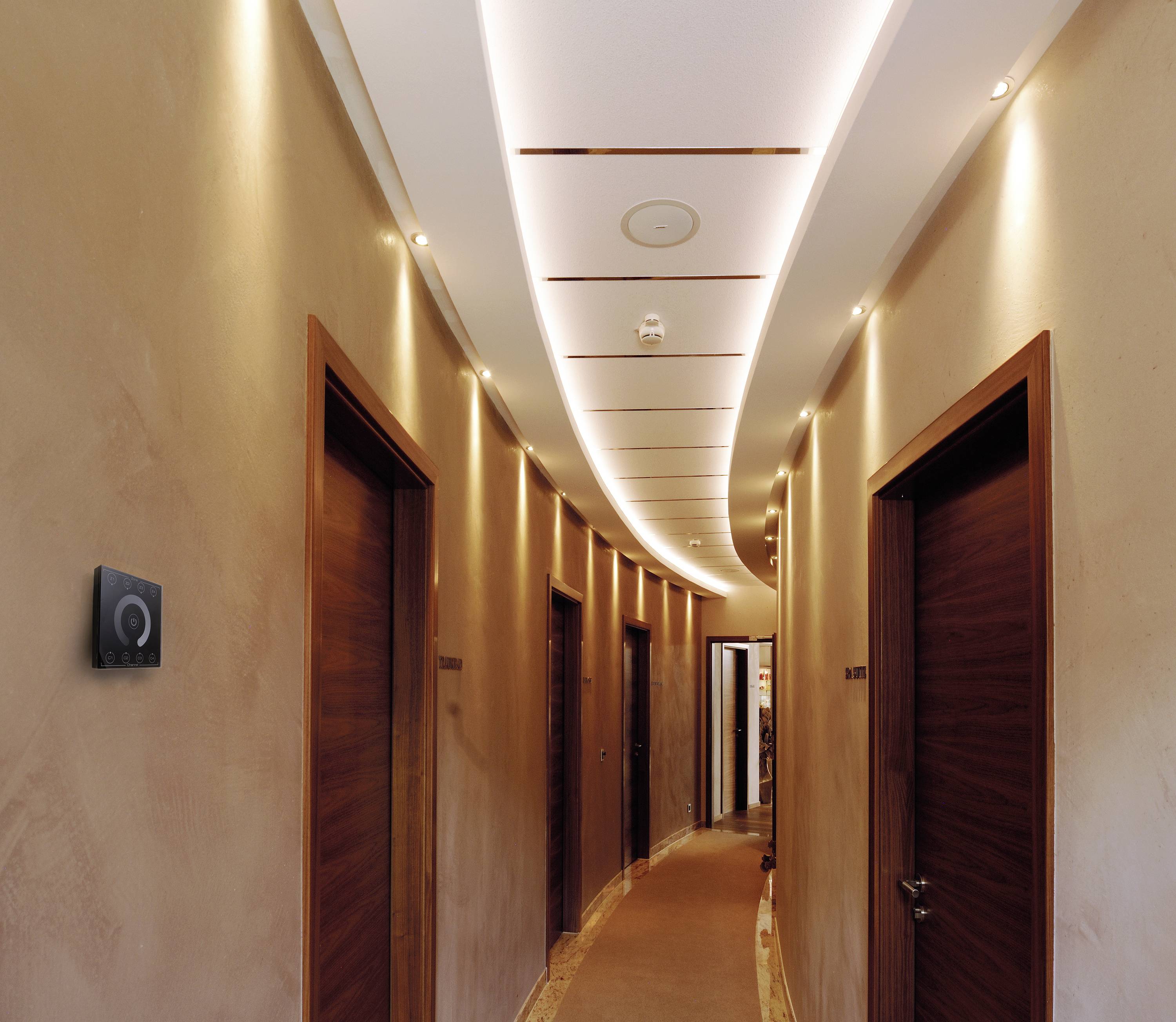 Deko Light DMX Wandcontroller Touch 16C Wandsteuerung 86mm 86mm 17.4mm