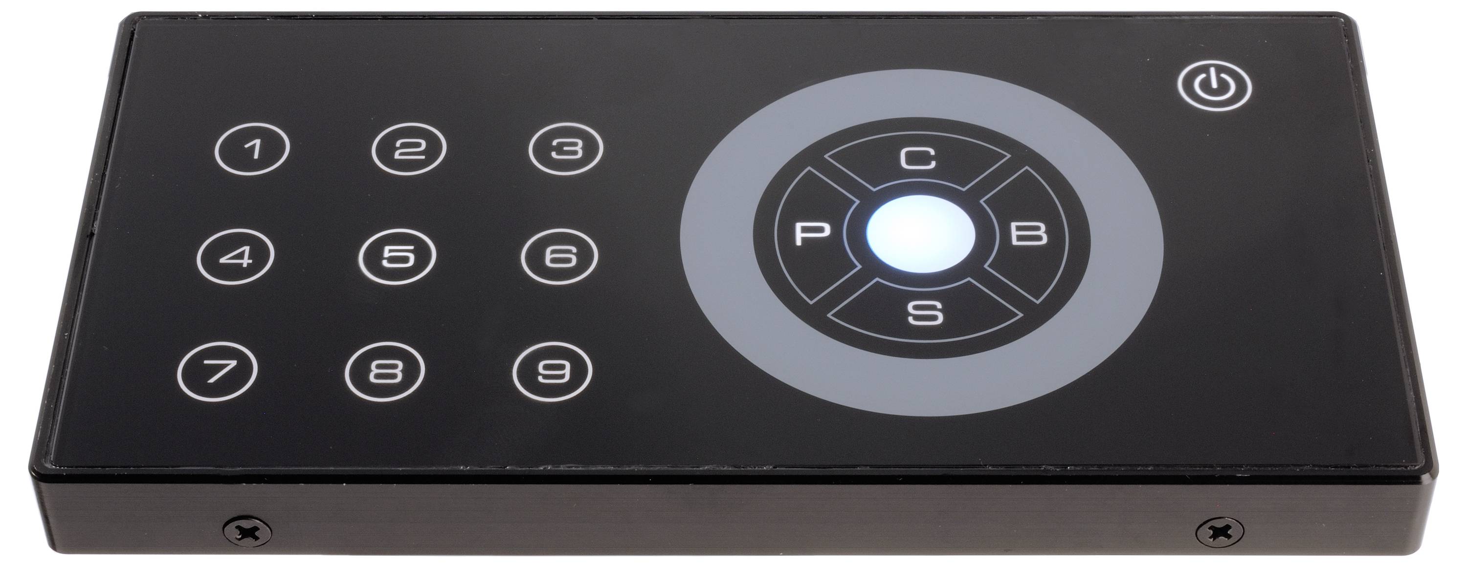 Deko Light DMX Wandcontroller Art-9 RGB/RGBW Wandsteuerung 172mm 86mm 15.3mm