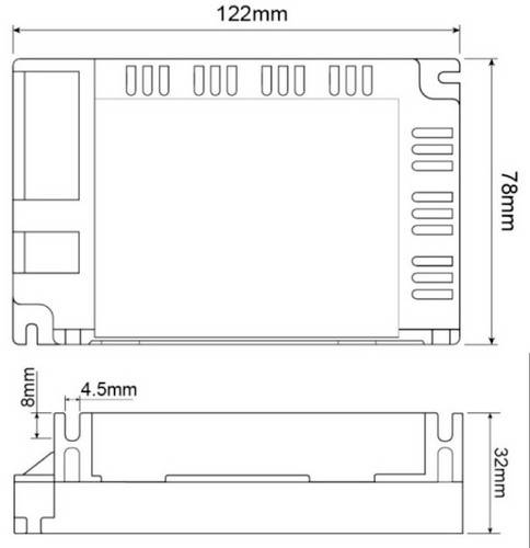 Deko Light BASIC, DIM, CV, EUP40D-1W24V-0 LED-Trafo Konstantspannung 40W 0 - 1700mA 24 V/DC dimmbar 1St.