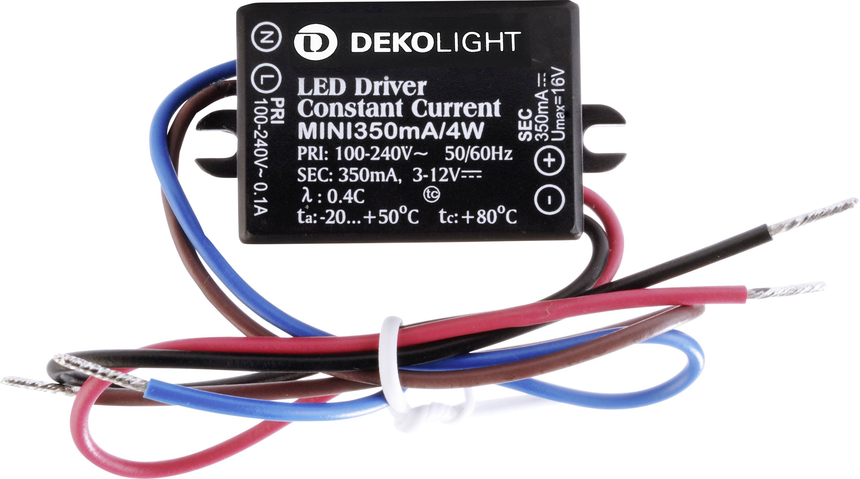 Deko Light 872129 LED-Trafo Konstantspannung 3.9W 2.5 - 11 V/DC 1St.