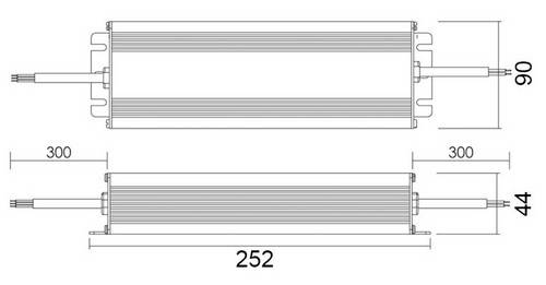 Deko Light 872145 LED-Trafo Konstantspannung 320W 0 - 6660mA 48 V/DC 1St.