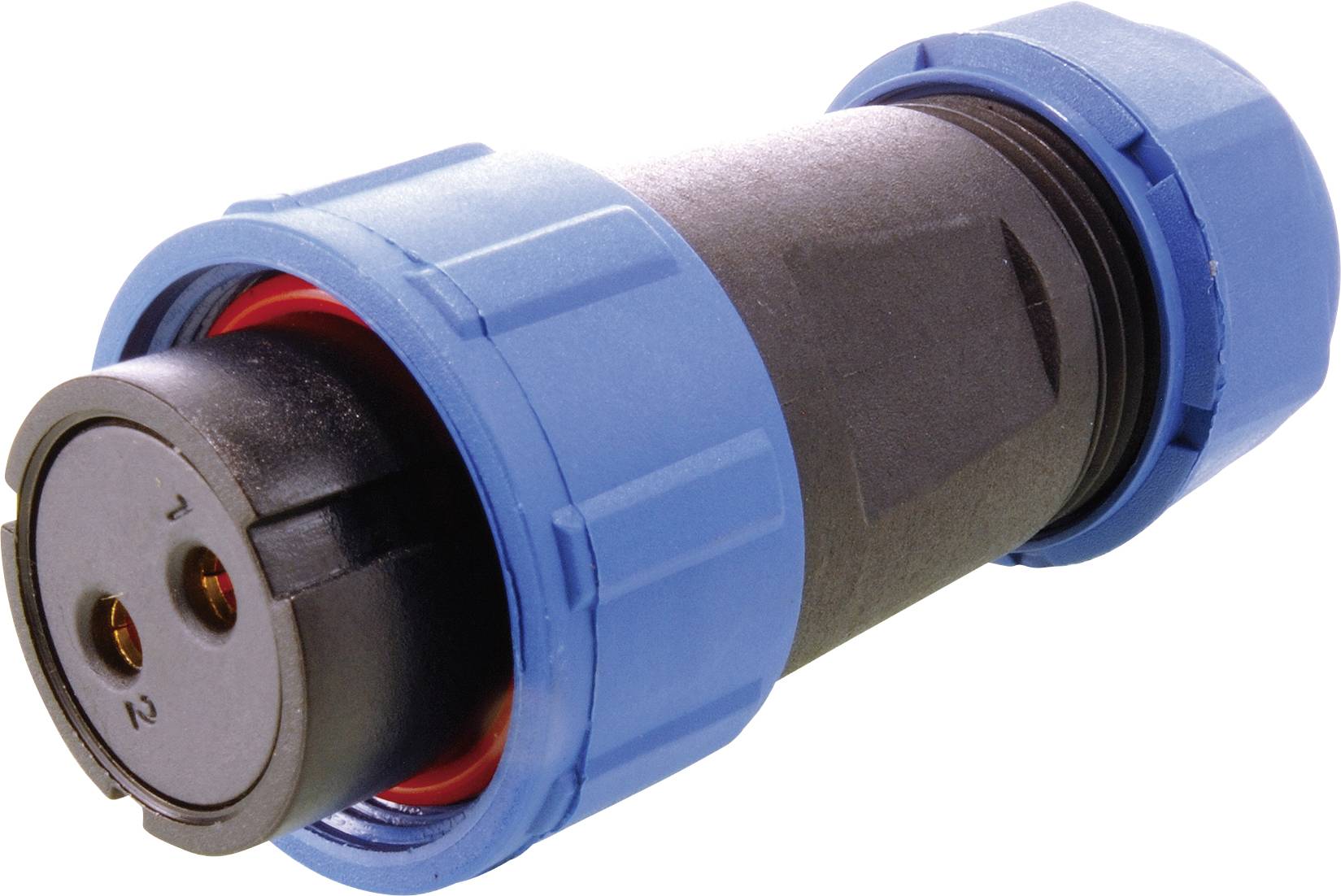 Deko Light 940058 Rundstecker Kupplung, gerade Gesamtpolzahl: 2 1St.