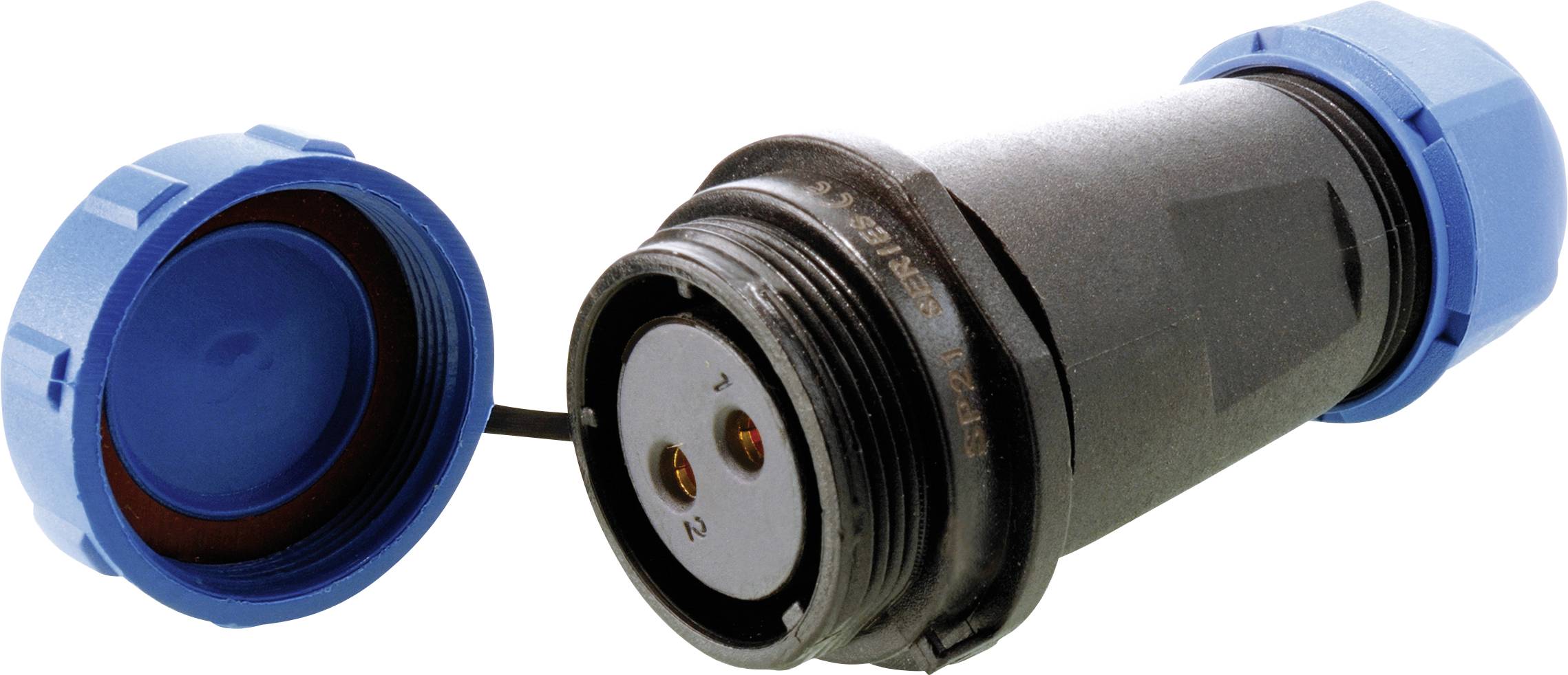 Deko Light 940059 Rundstecker Kupplung, gerade Gesamtpolzahl: 2 1St.