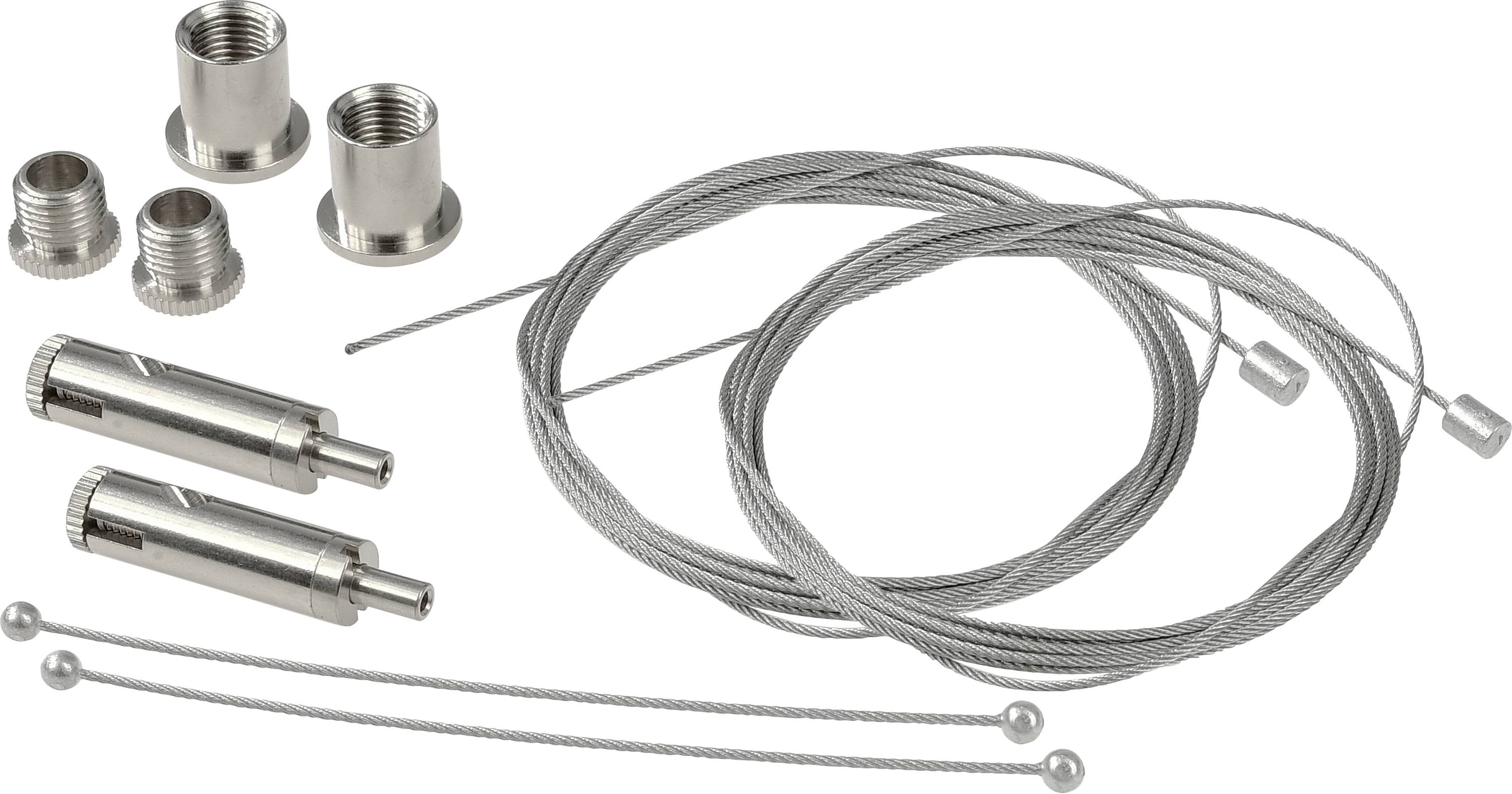 Deko Light PLANO ES u. MS - Seilabhängungsset, paarweise 988095 Seilabhängung