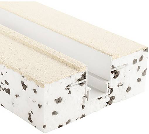 Deko Light Combo Dämmung Montageprofil 2 m, weiß 988171 Profil Weiß