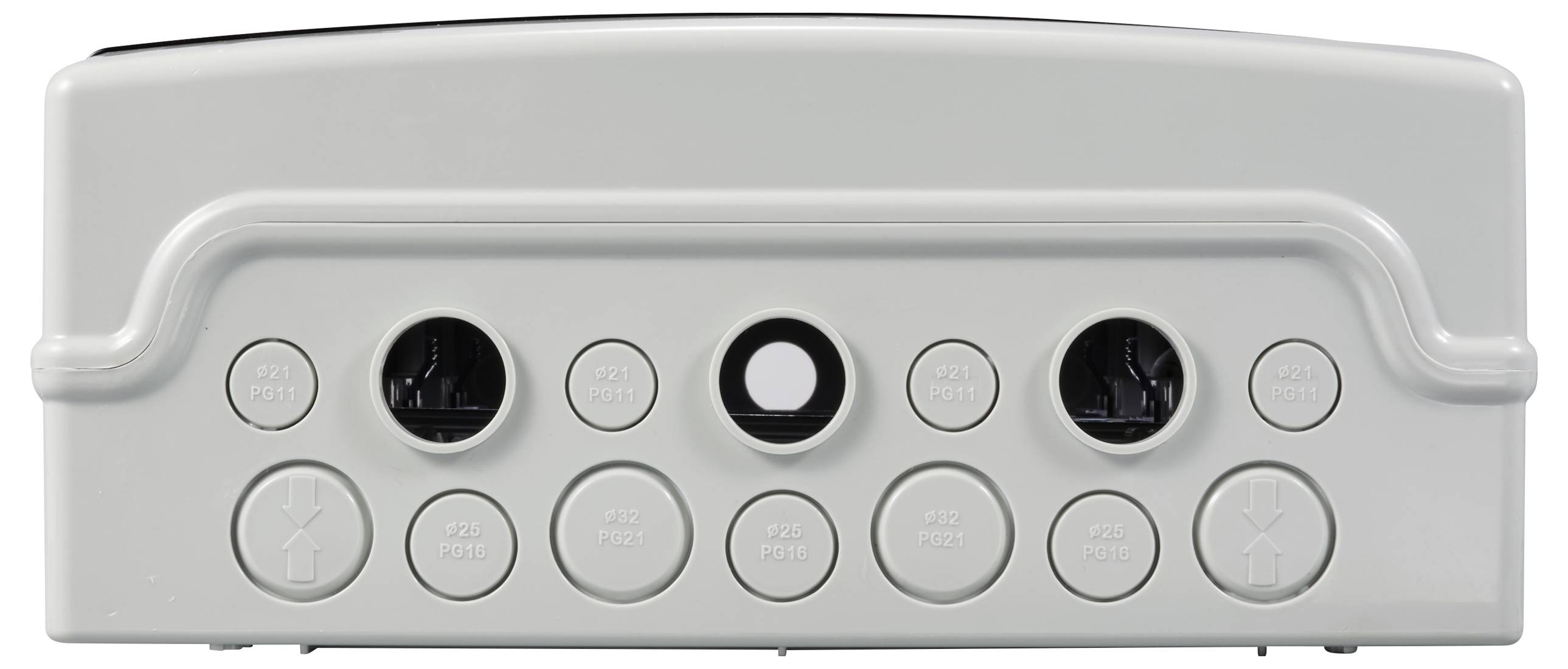 Sygonix SY-6696062 Kleinverteiler Aufputz Anzahl Teilungen = 36 Anzahl Reihen = 3 Inhalt 1St.