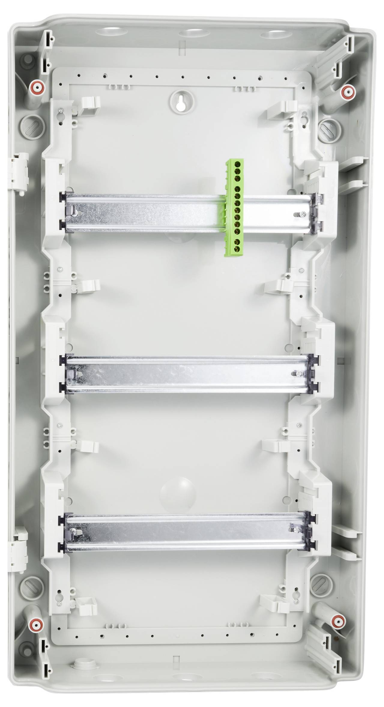 Sygonix SY-6696062 Kleinverteiler Aufputz Anzahl Teilungen = 36 Anzahl Reihen = 3 Inhalt 1St.