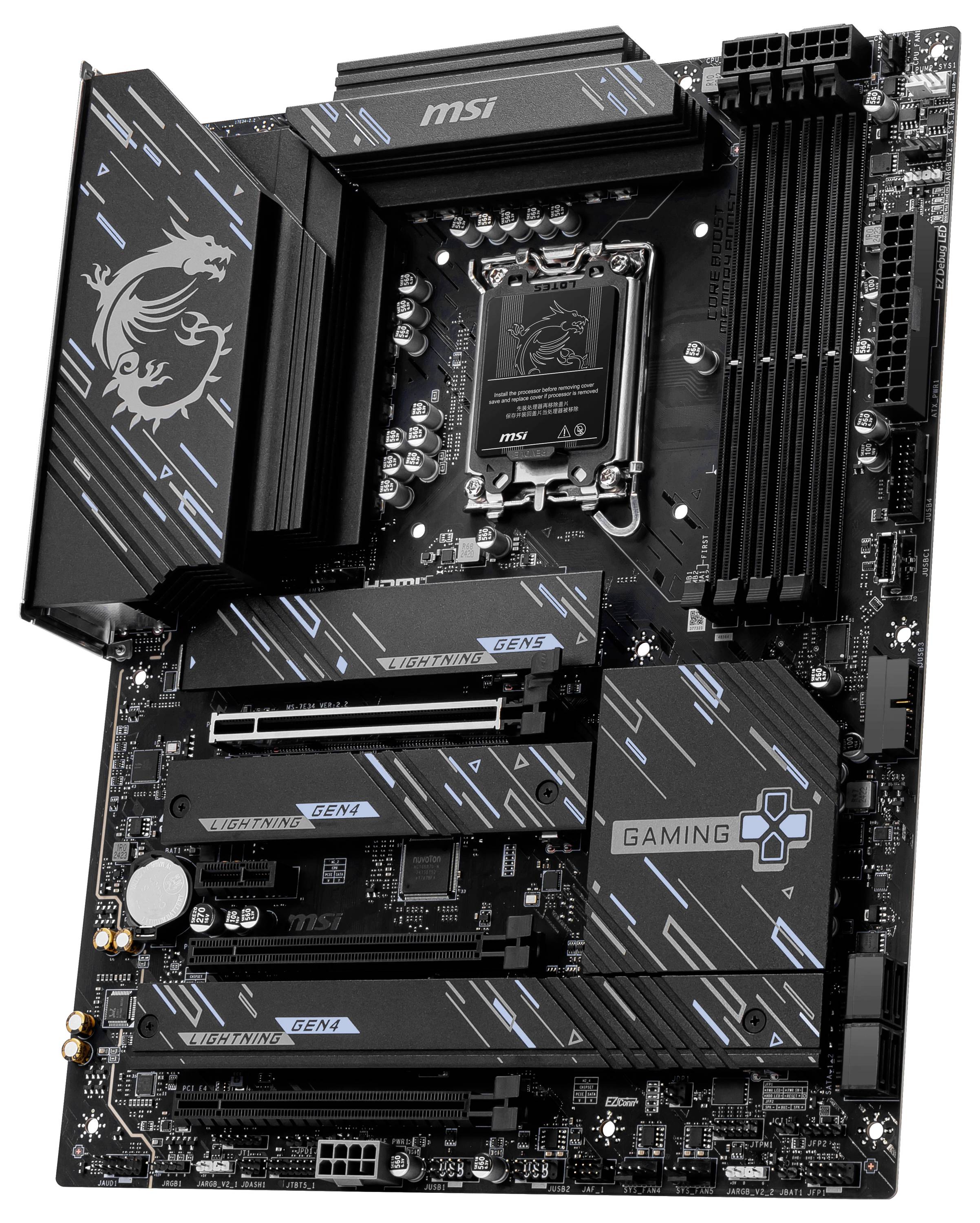 MSI Z890 GAMING PLUS WIFI Mainboard Formfaktor (Details) ATX