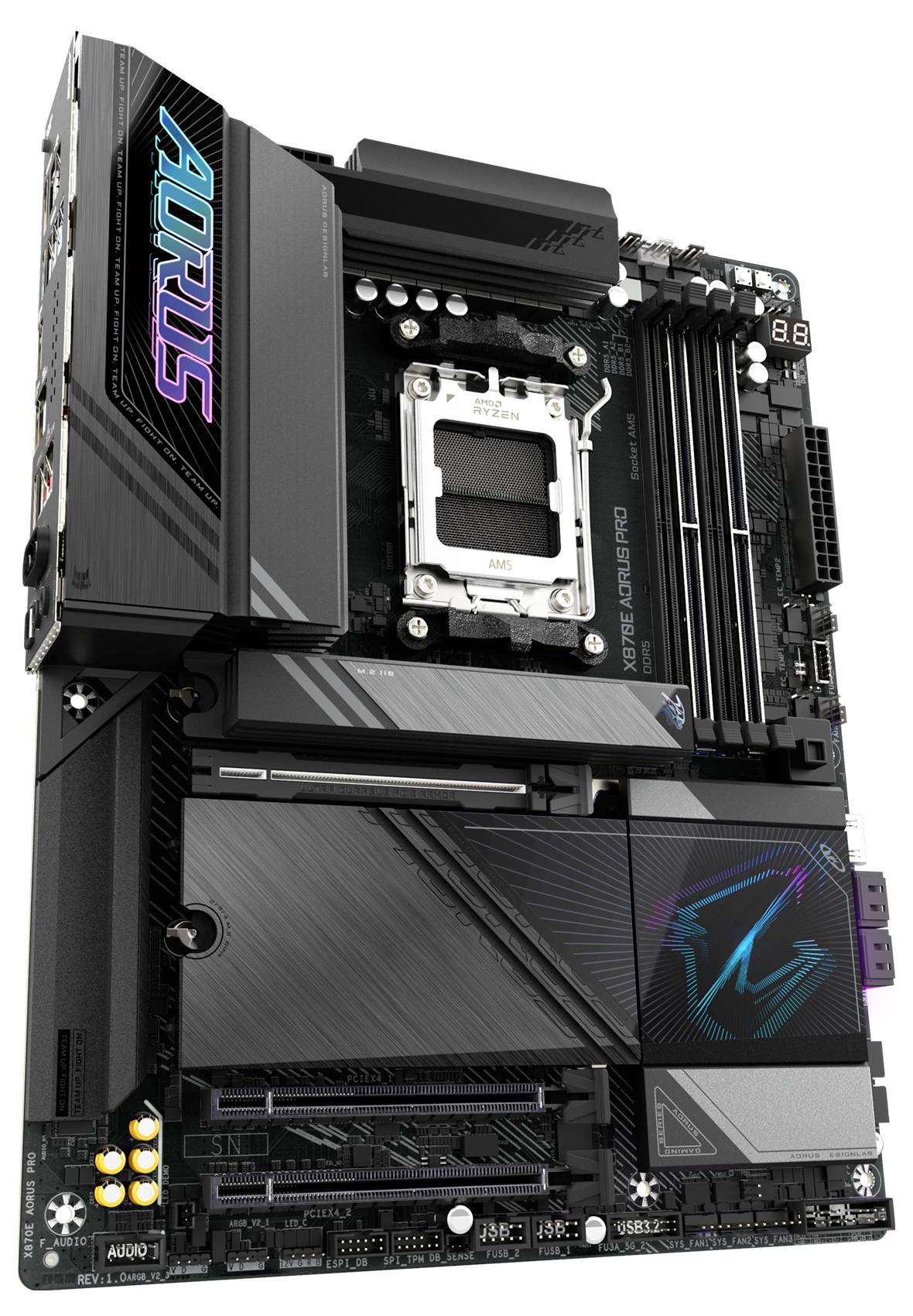 Gigabyte X870E AORUS PRO Mainboard Formfaktor (Details) ATX