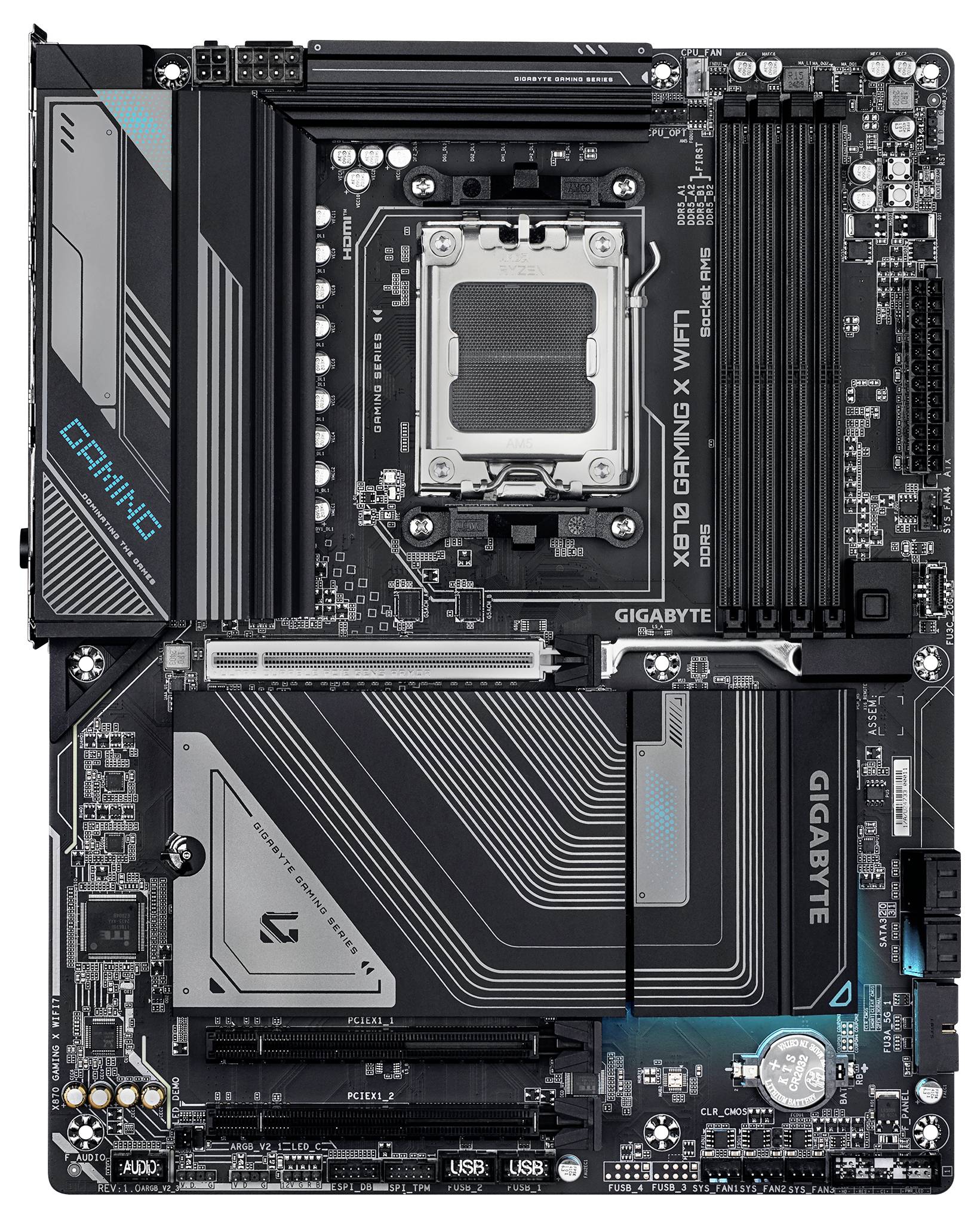 Gigabyte X870 Mainboard Formfaktor (Details) ATX