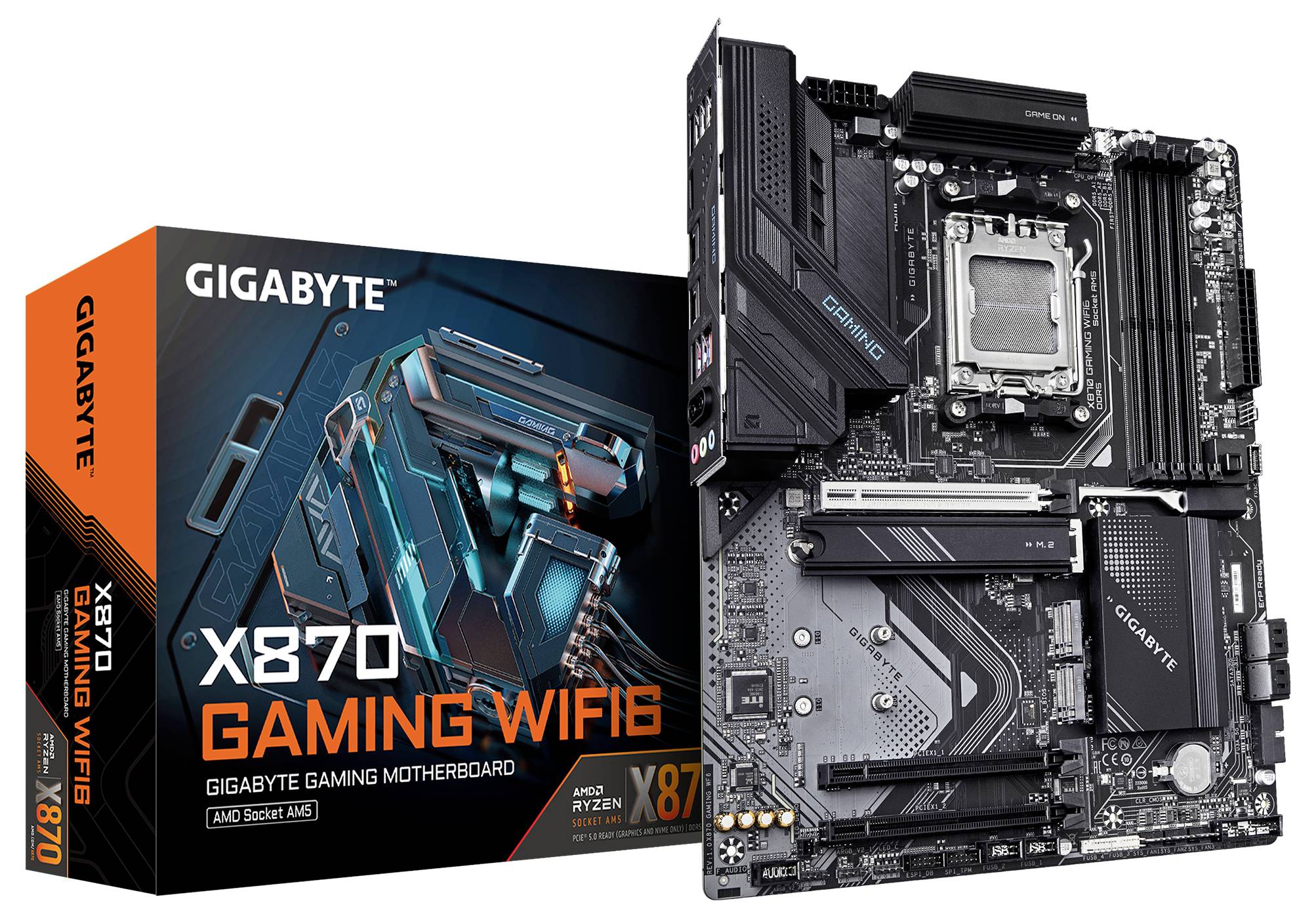 Gigabyte X870 Mainboard Formfaktor (Details) ATX