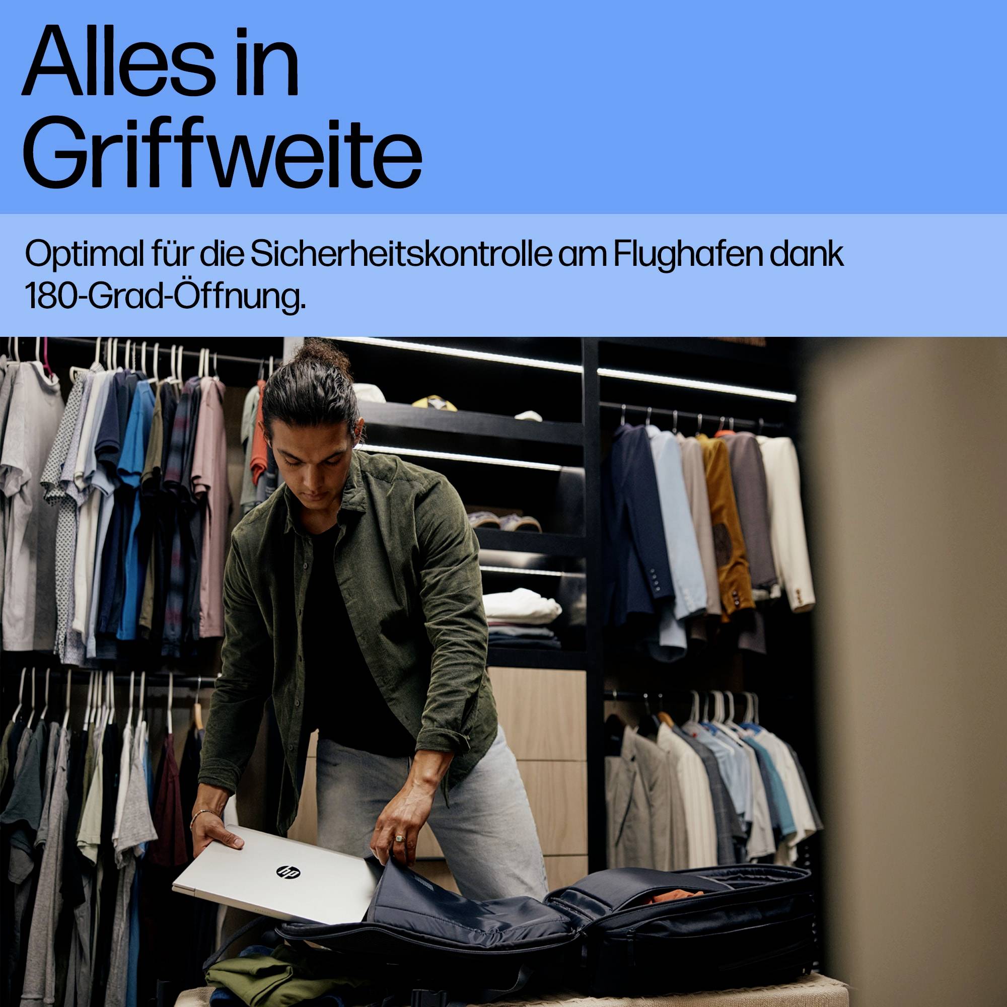 HP Notebook Rucksack Travel Plus 30L Blau