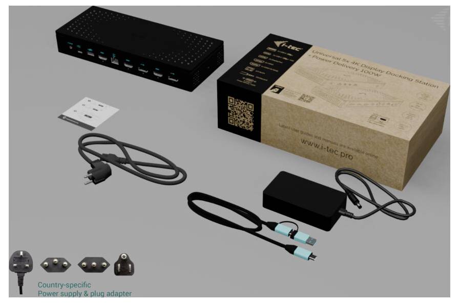 i-tec Notebook Dockingstation CA5MONITORDOCKPD