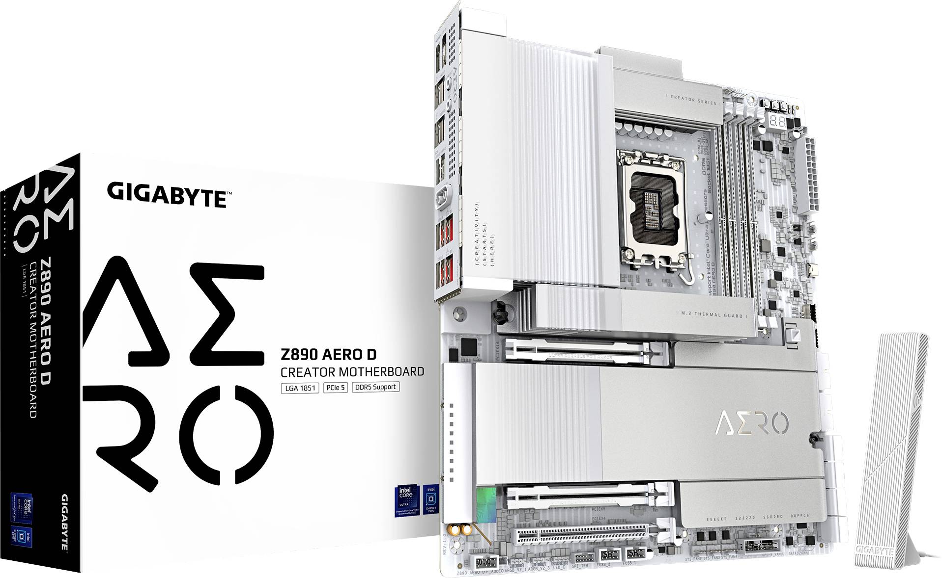 Gigabyte Z890 AERO D Mainboard Formfaktor (Details) ATX