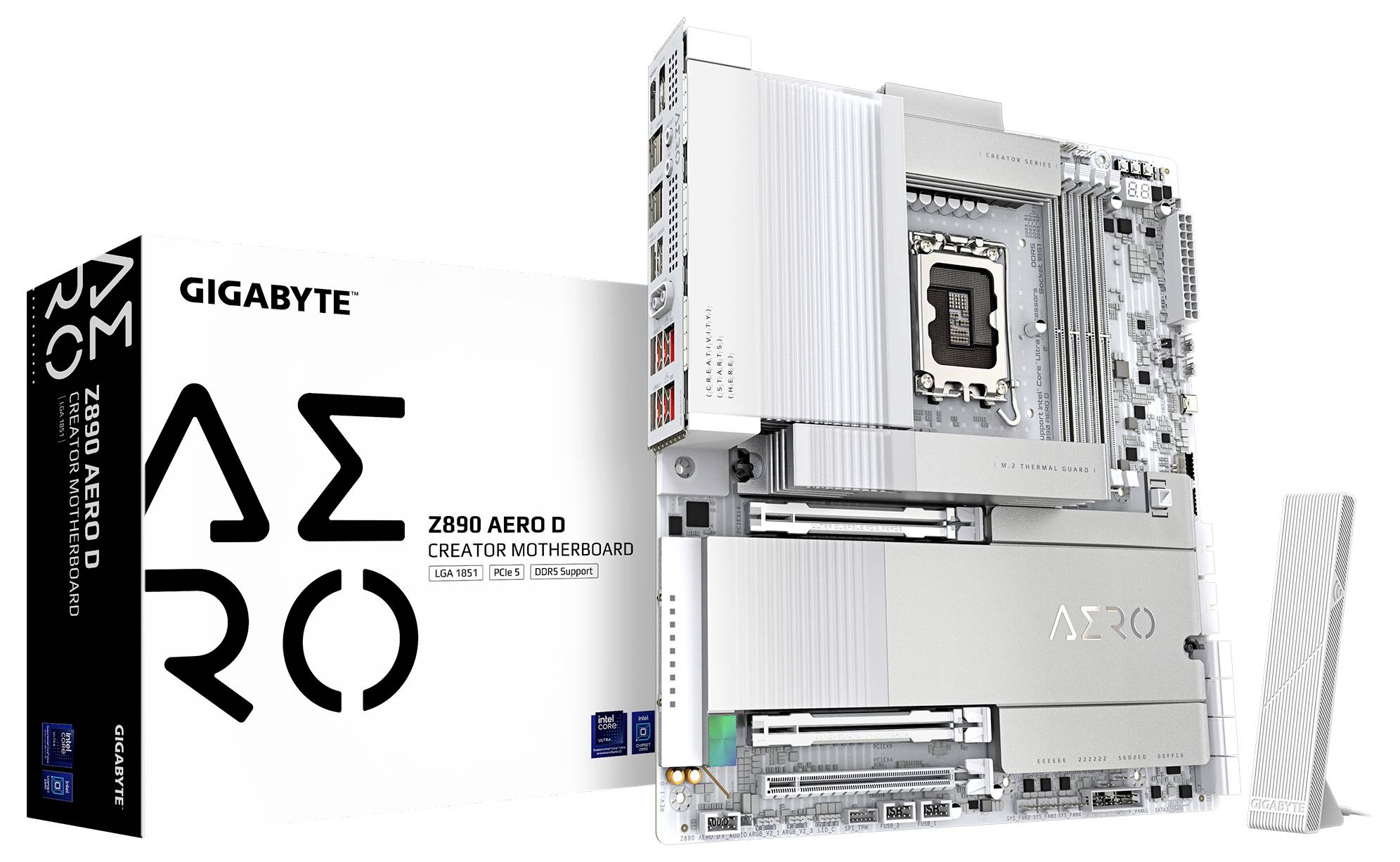 Gigabyte Z890 AERO D Mainboard Formfaktor (Details) ATX