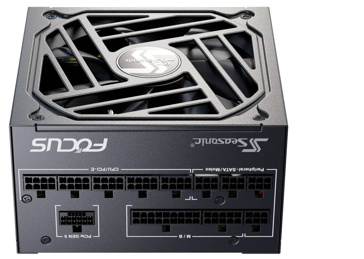 Eine Computernetzteil-Einheit der Marke 