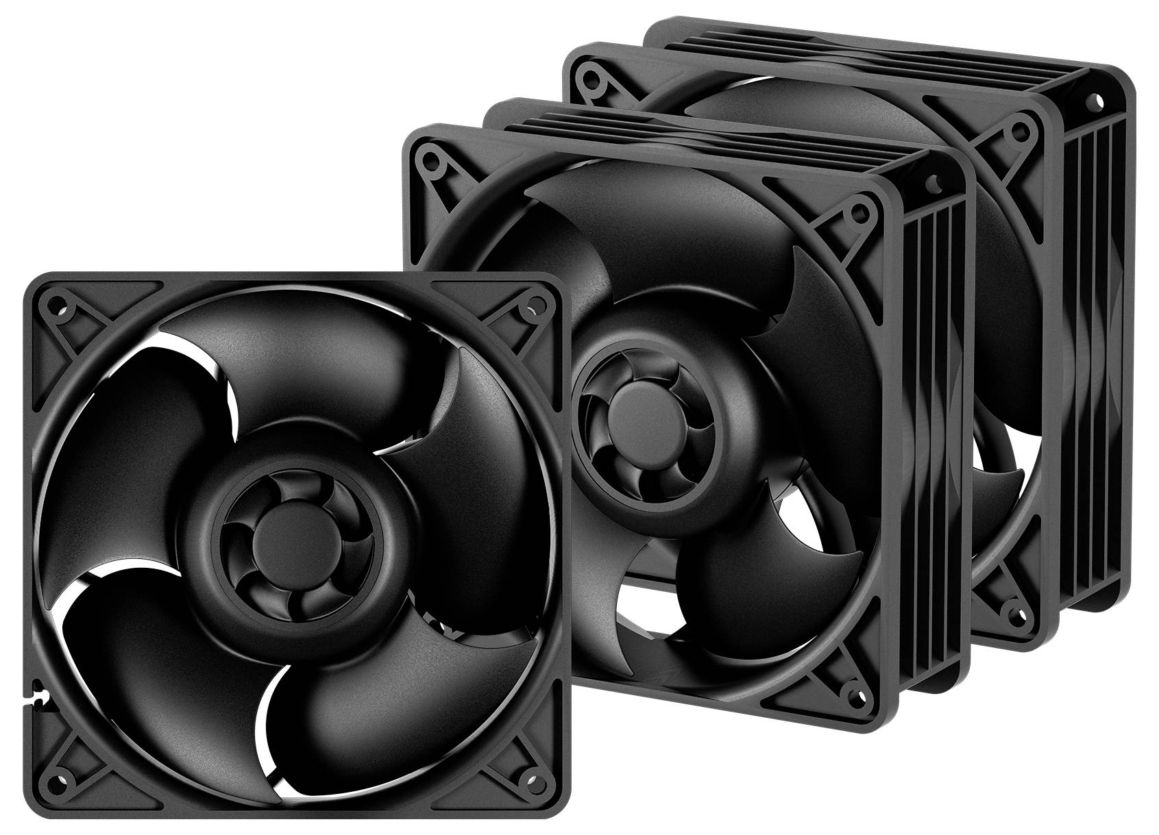 Arctic ACFAN00302A PC-Gehäuse-Lüfter Schwarz (B x H x T) 120 x 38 x 120 mm