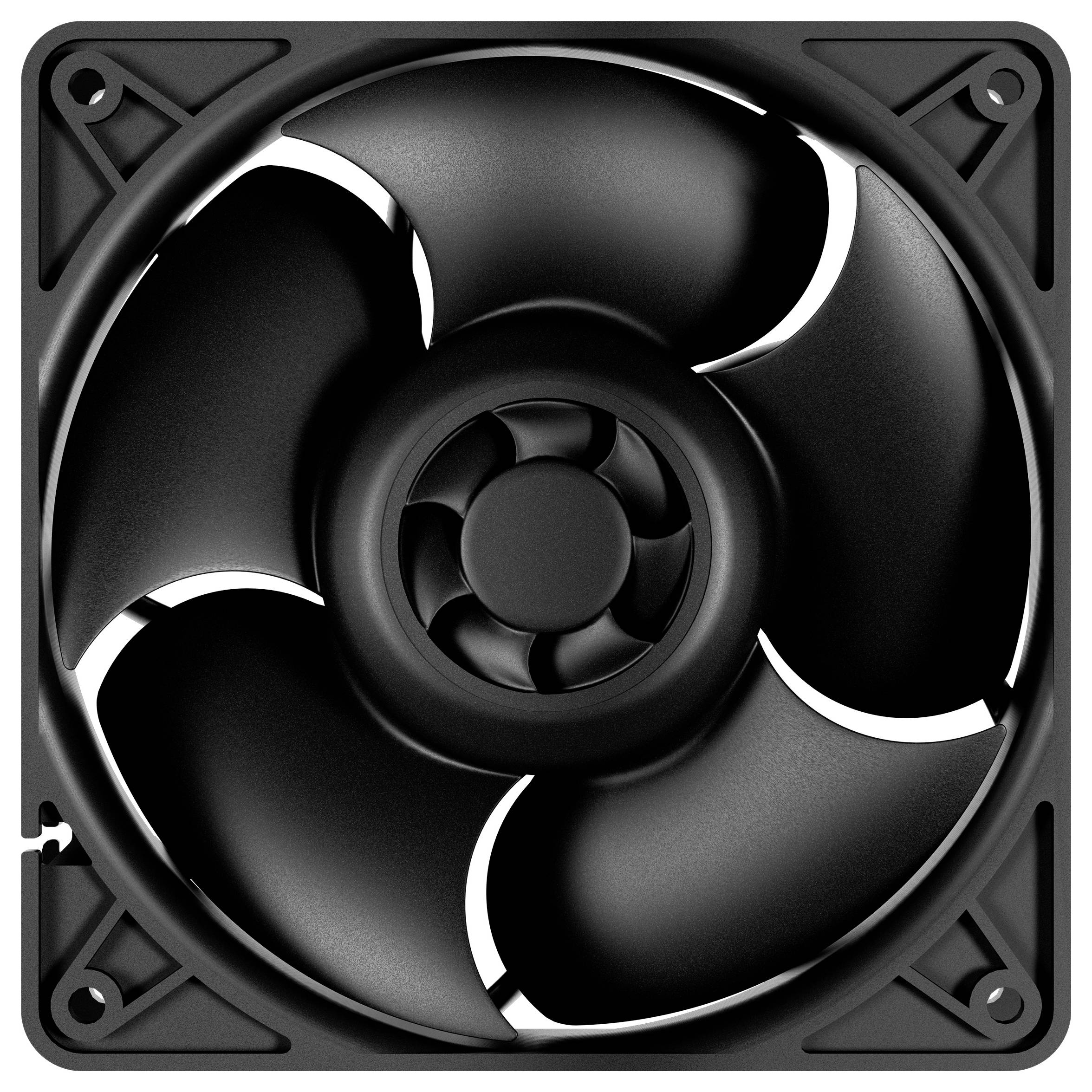 Arctic ACFAN00302A PC-Gehäuse-Lüfter Schwarz (B x H x T) 120 x 38 x 120 mm