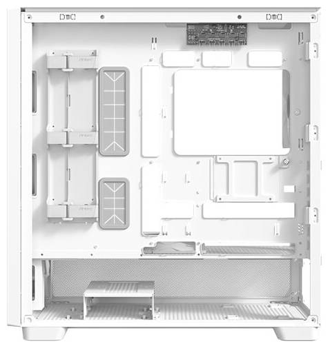 Antec FLUX Midi-Tower PC-Gehäuse Weiß