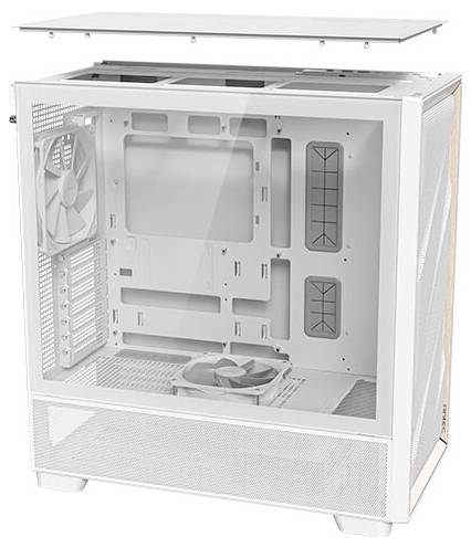 Antec FLUX Midi-Tower PC-Gehäuse Weiß