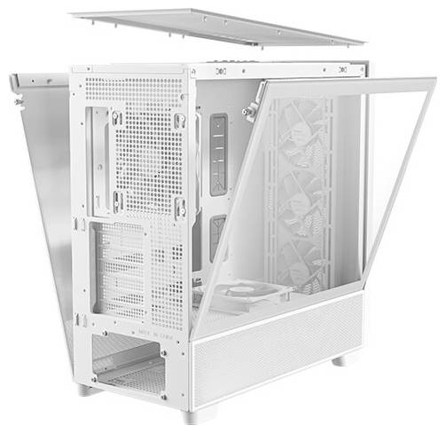Antec FLUX Midi-Tower PC-Gehäuse Weiß
